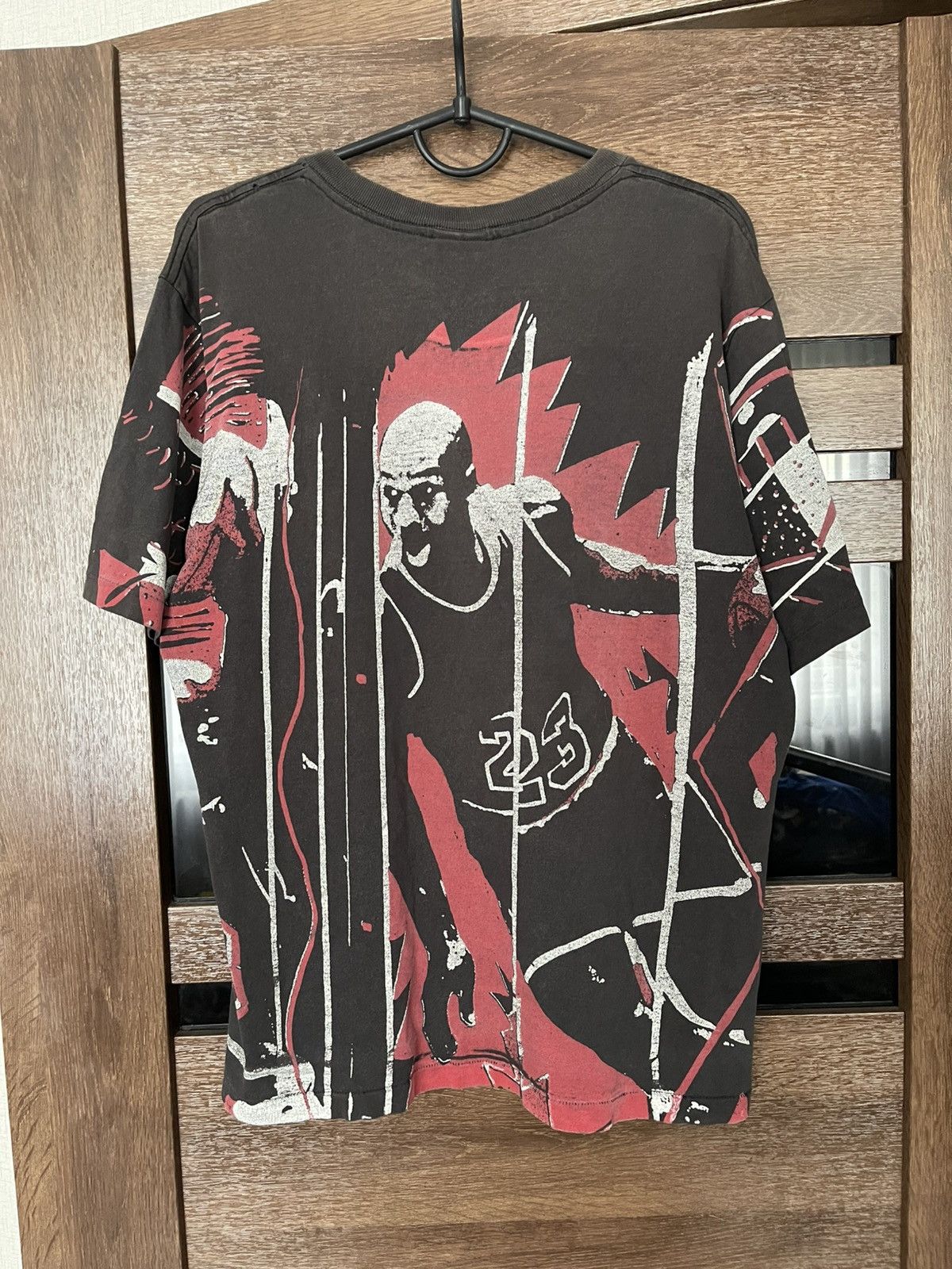 Nike Nike Air Jordan Vintage T-Shirt Tee 90s Oll Over Print AOP Size US M / EU 48-50 / 2 - 5 Thumbnail