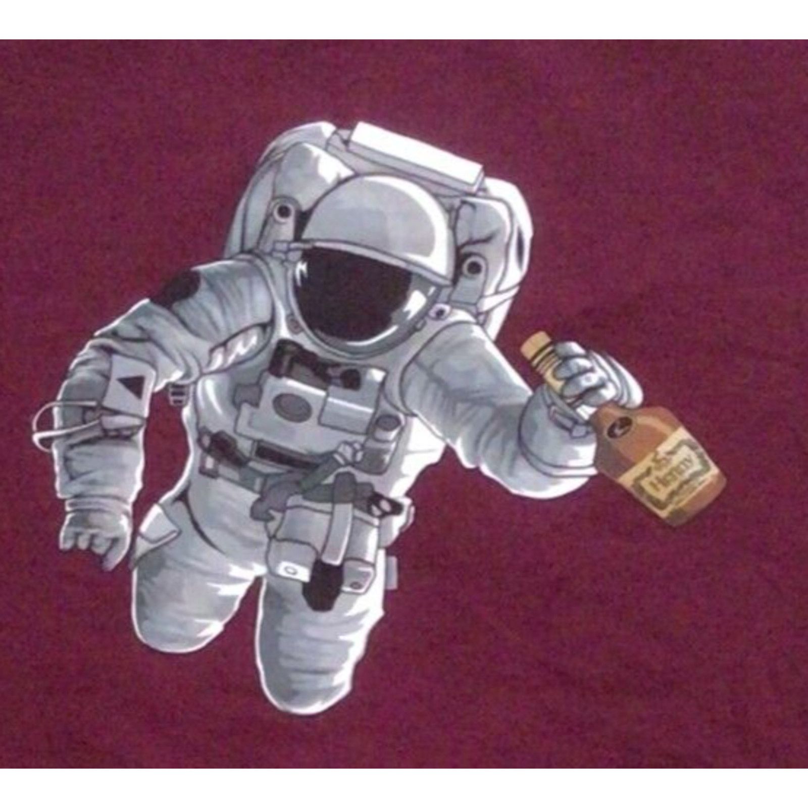 Hennessy Henny Astronaut Tee T-Shirt Mens Med Hennessy Cognac Graphic Size US M / EU 48-50 / 2 - 4 Thumbnail