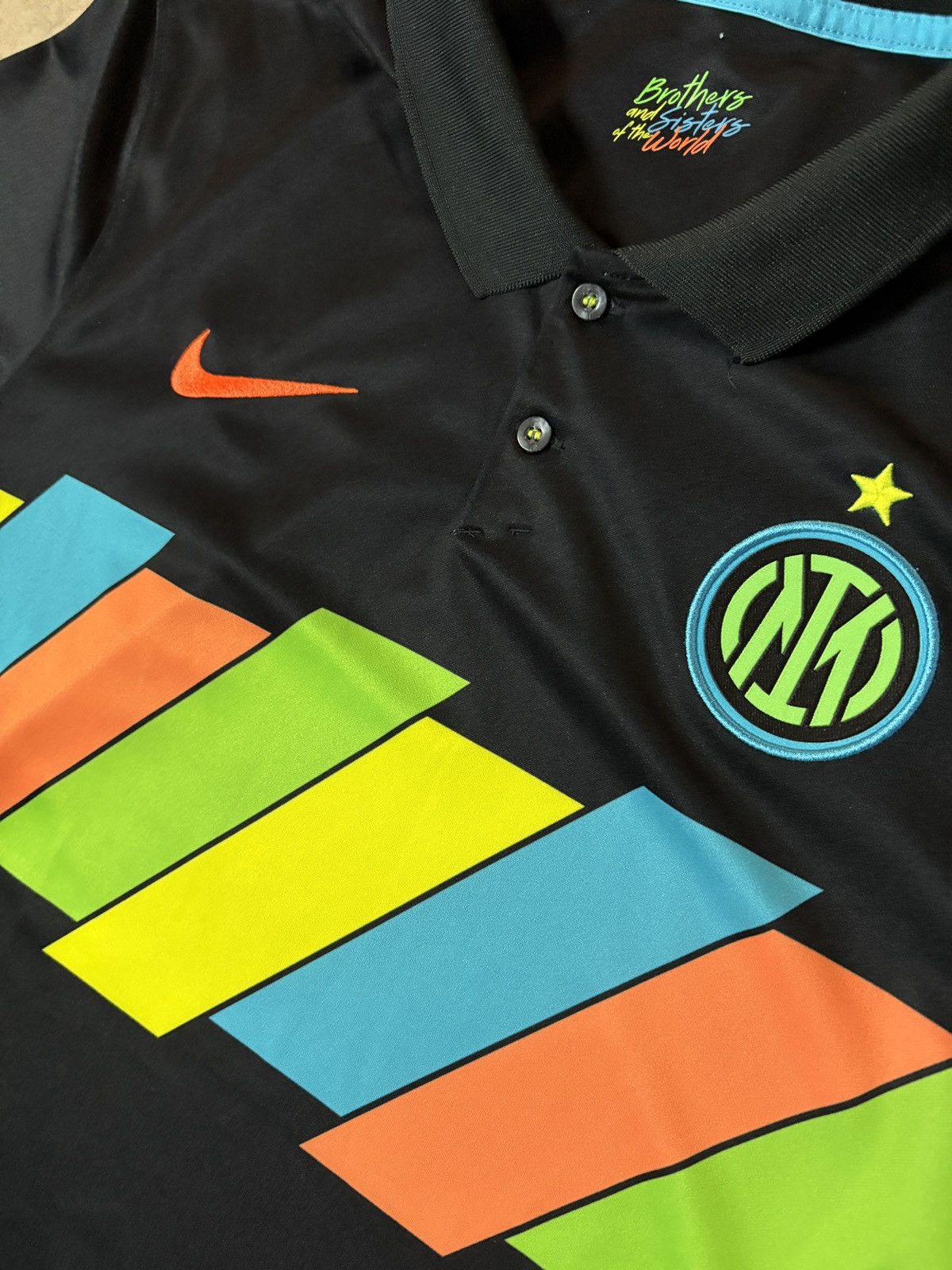 Nike Nike Inter Milan 21/22 Third Jersey Black Size Medium Size US M / EU 48-50 / 2 - 2 Thumbnail