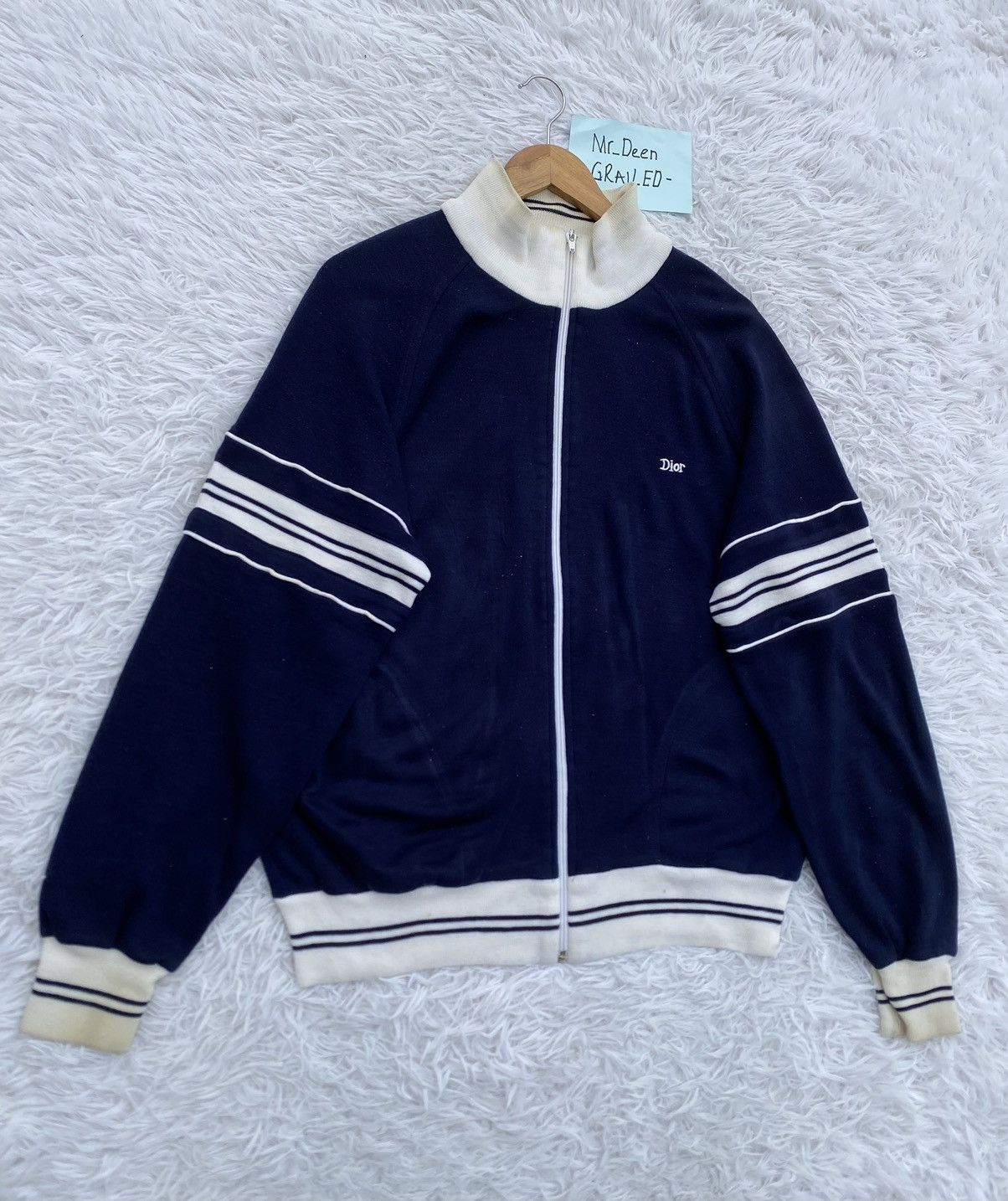 Christian Dior Monsieur Vintage 90s Christian Dior Monsieur Zipper Sweater Size US L / EU 52-54 / 3 - 3 Thumbnail