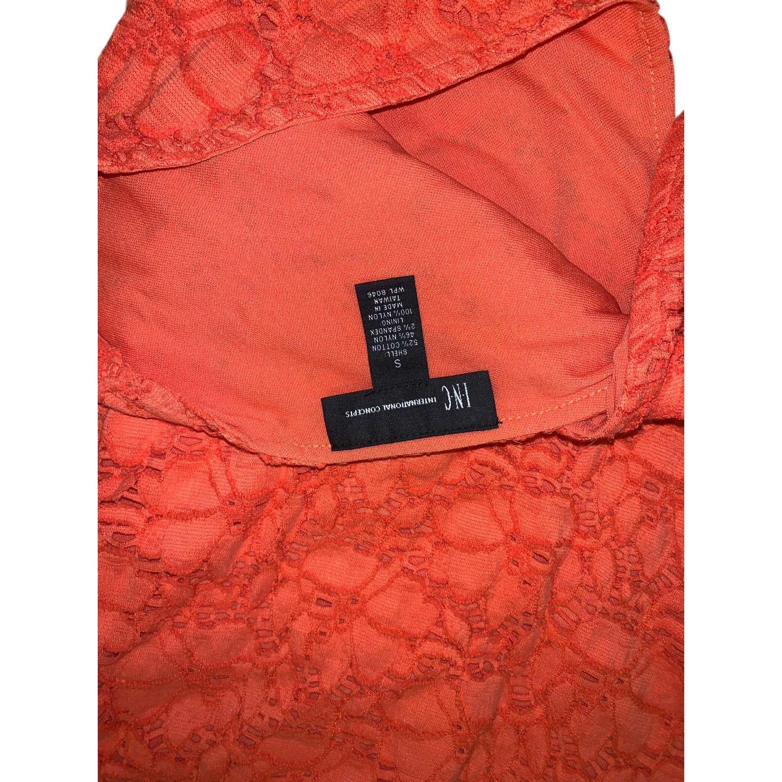 Other Y2K International Concepts INC Tank TopLace Knit Fitted Boho Size S / US 4 / IT 40 - 5 Thumbnail