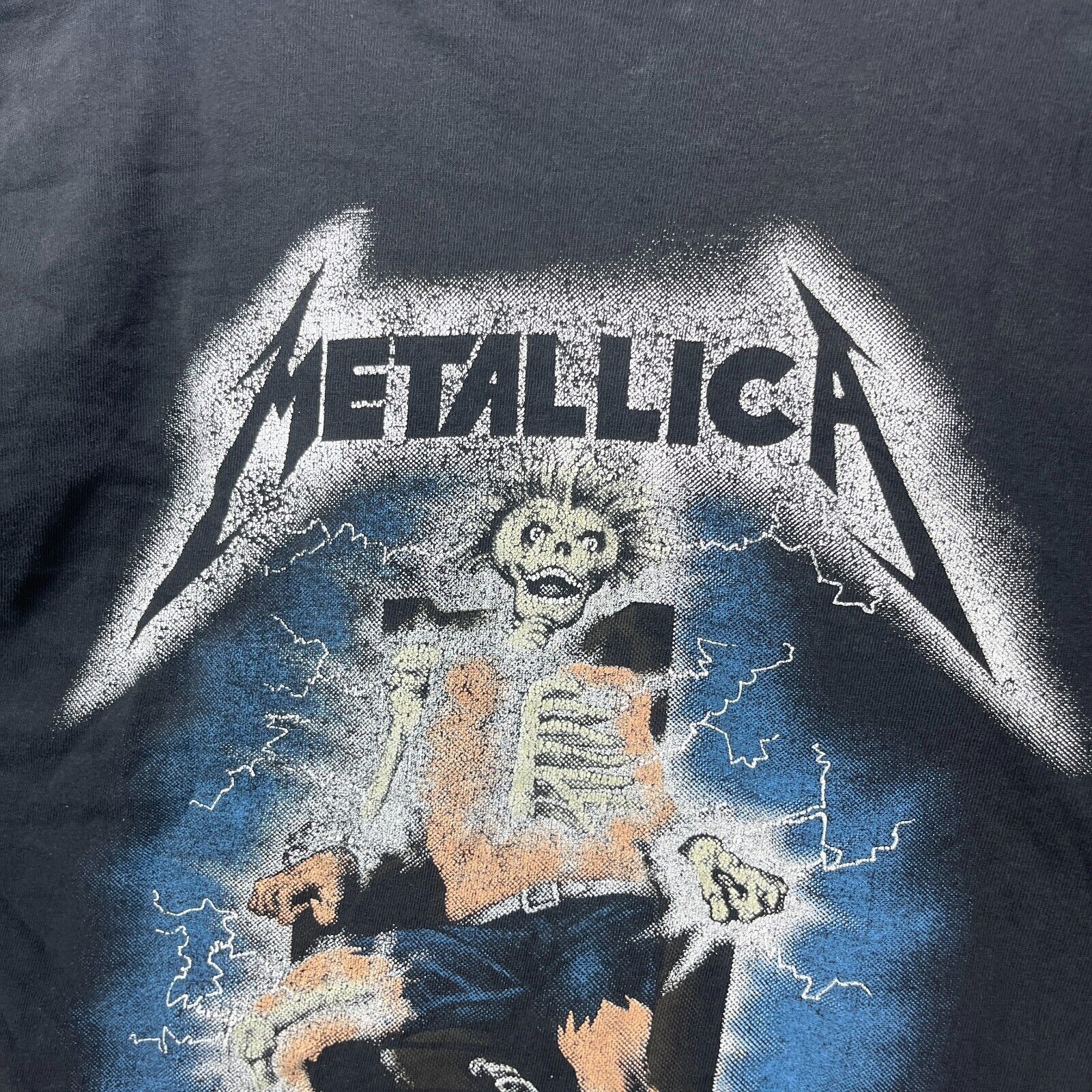 Vintage 90s Metallica Kill 'Em All T-Shirt Large Band
