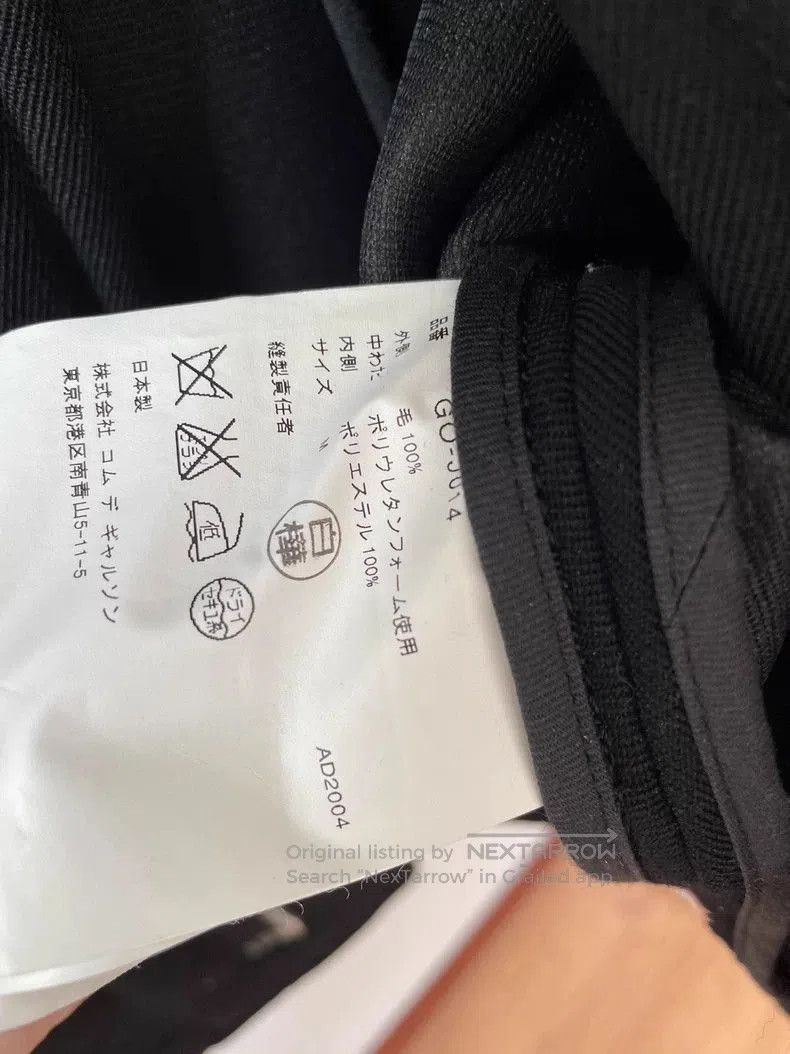 Comme des Garcons Comme des Garcons Show Jacket Coat. Size US M / EU 48-50 / 2 - 6 Thumbnail