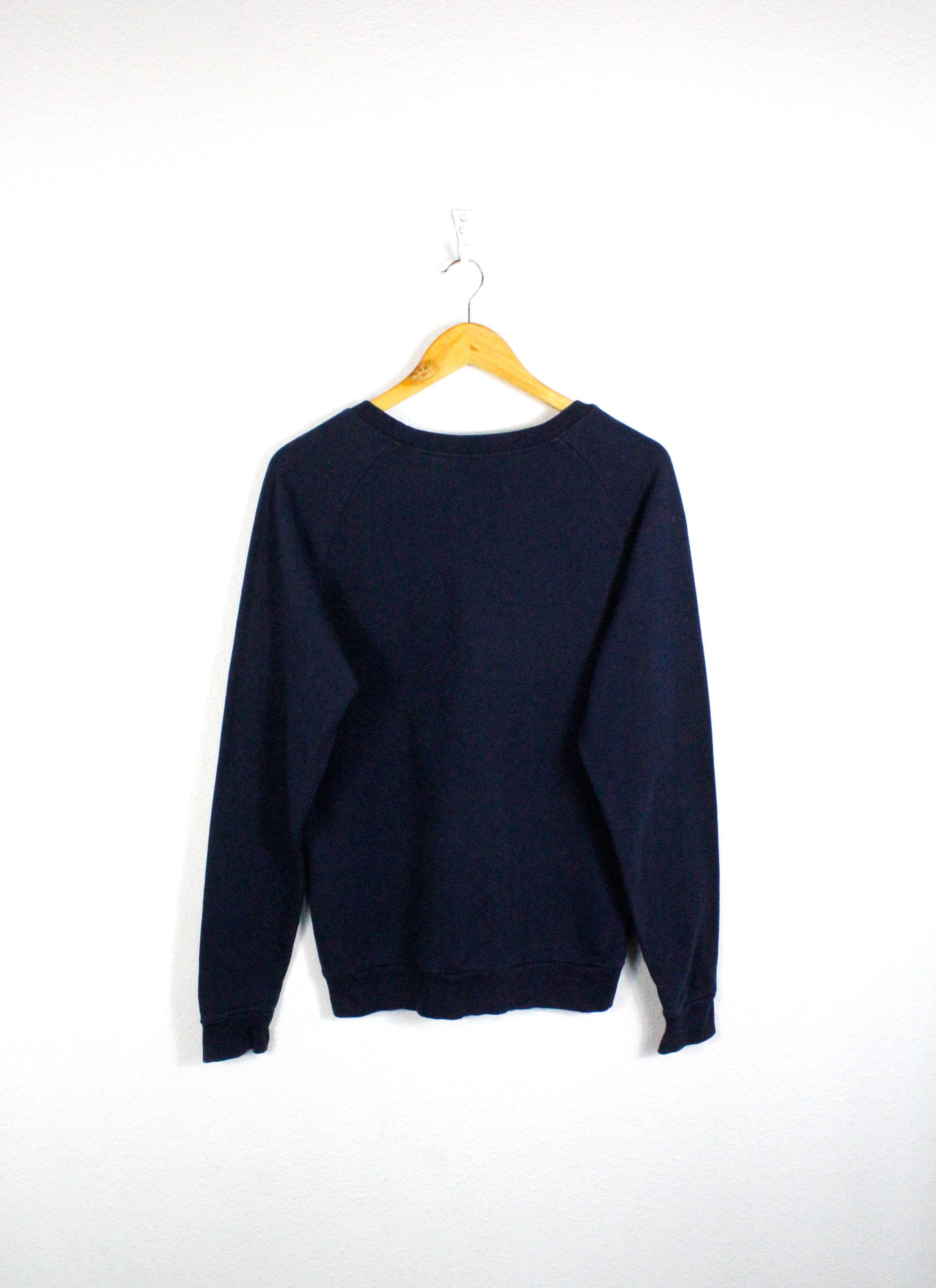 Pierre Balmain Pierre Balmain Navy Embroidered Logo Crew Sweatshirt 46 Size US S / EU 44-46 / 1 - 5 Thumbnail