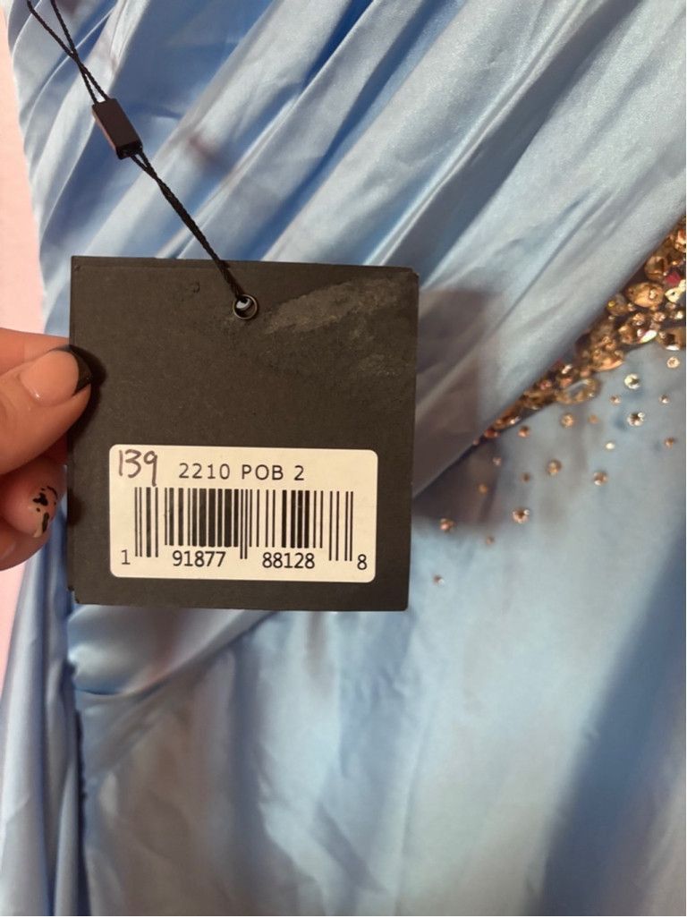 Mac Duggal Women's Mac Duggal Blue Formal Dress Size 2 Size XS / US 0-2 / IT 36-38 - 5 Thumbnail