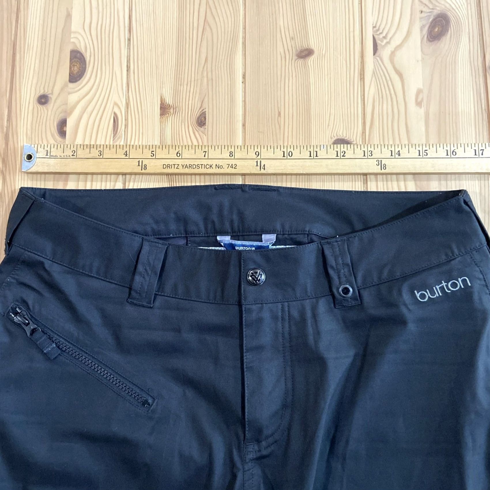 Burton Burton The White Collection Snow Pants Womens M Black DryRide Ski Snowboard G3 Size 32" / US 10 / IT 46 - 4 Thumbnail