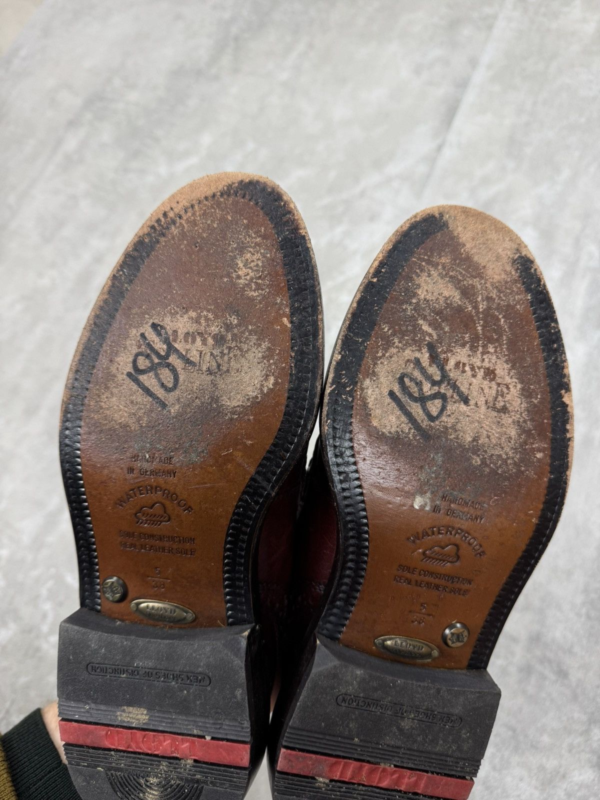 LLOYD Lloyd Marac Mens derby brown leather shoes Men classic shoes Size US 6 / EU 39 - 10 Thumbnail