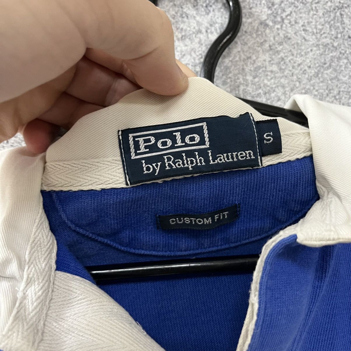 Polo Ralph Lauren Polo Ralph Lauren rugby polo vintage shirt long sleeve rare Size US S / EU 44-46 / 1 - 10 Thumbnail
