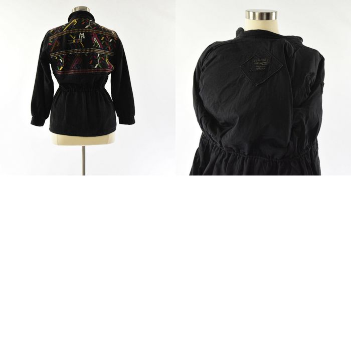 Everly Shirred Cropped Jacket in Catalina main image 0