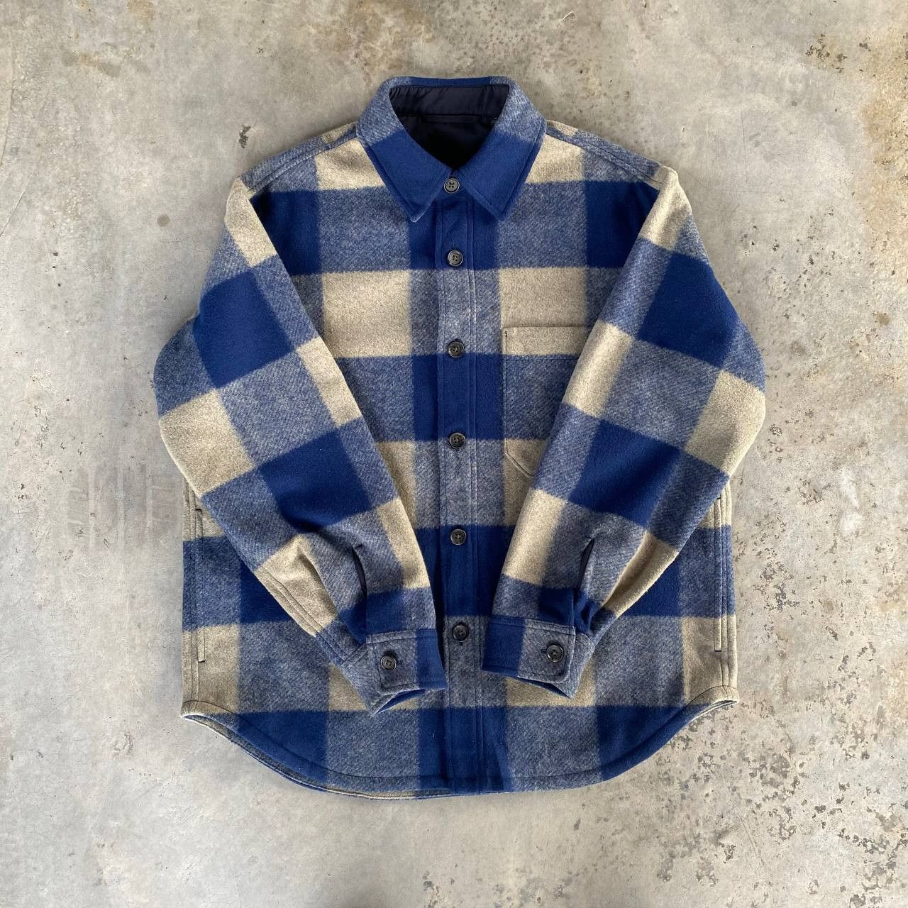 Japanese Brand GRUNGE PRISONER CHECKERED FLANNEL BY UNIQLO Size US M / EU 48-50 / 2 - 1 Thumbnail