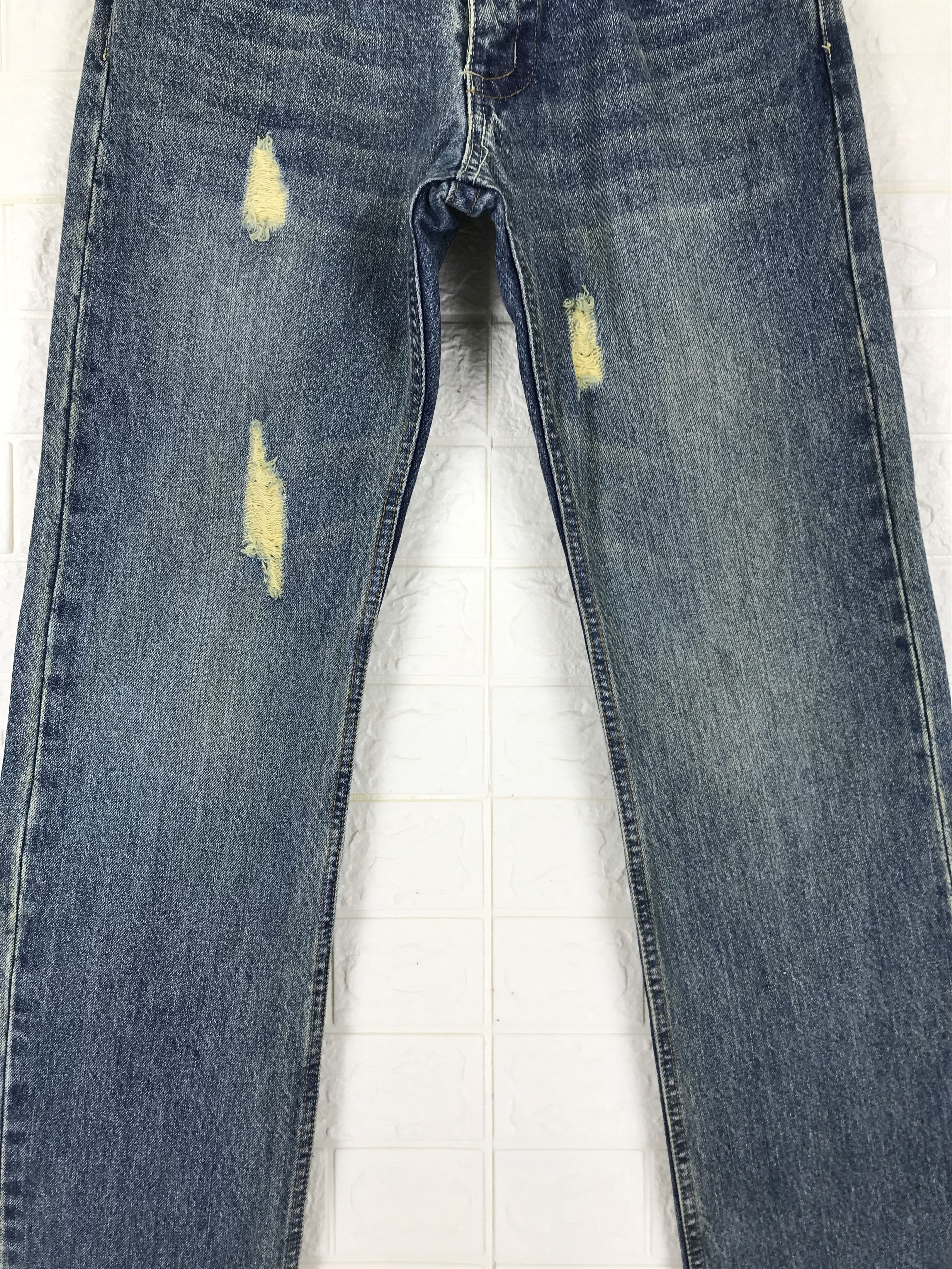 Vintage Vintage Root Three Blue Washed Jeans Size US 30 / EU 46 - 3 Thumbnail