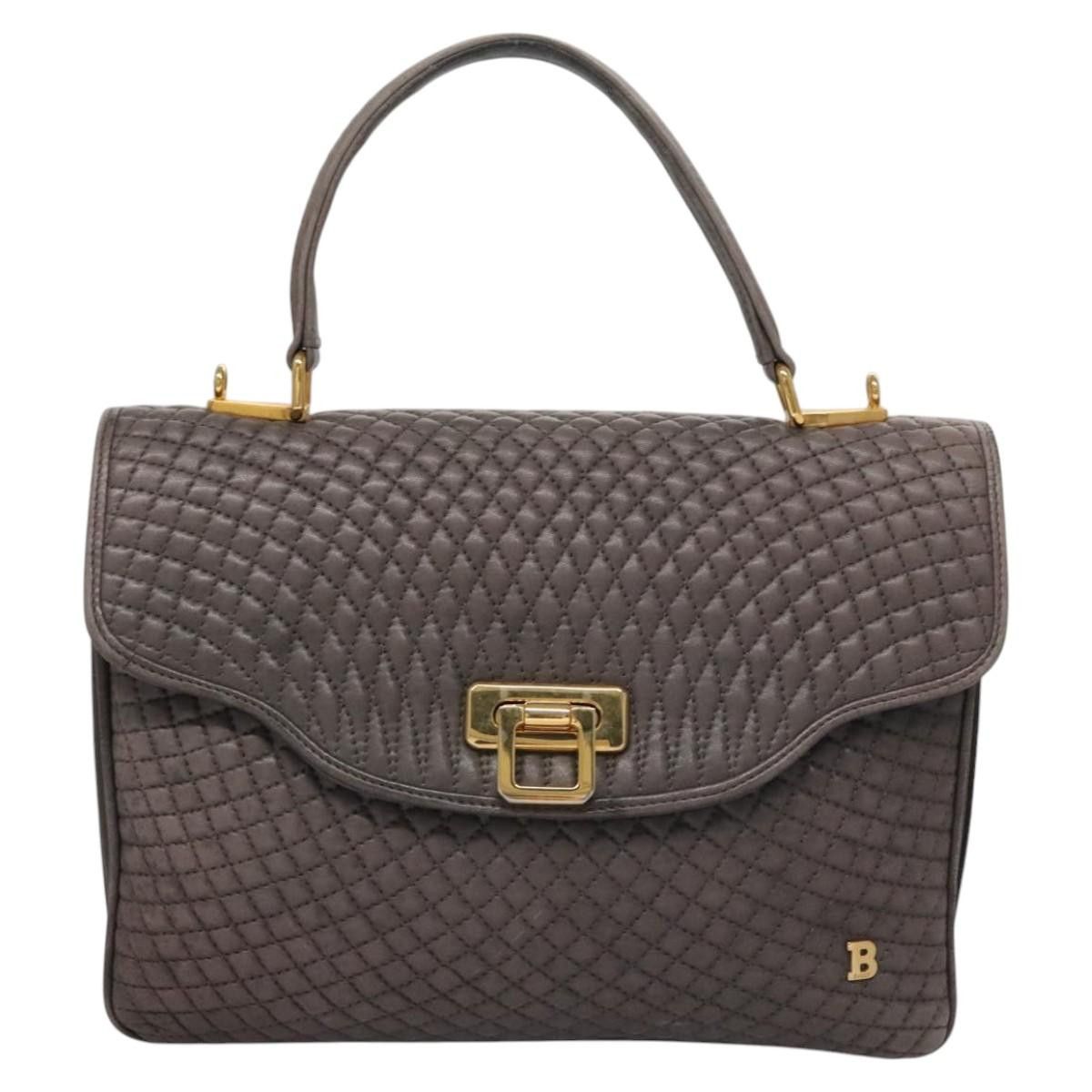 Bally Brown Leather Handbag (Pre-Owned) Size ONE SIZE - 1 Thumbnail