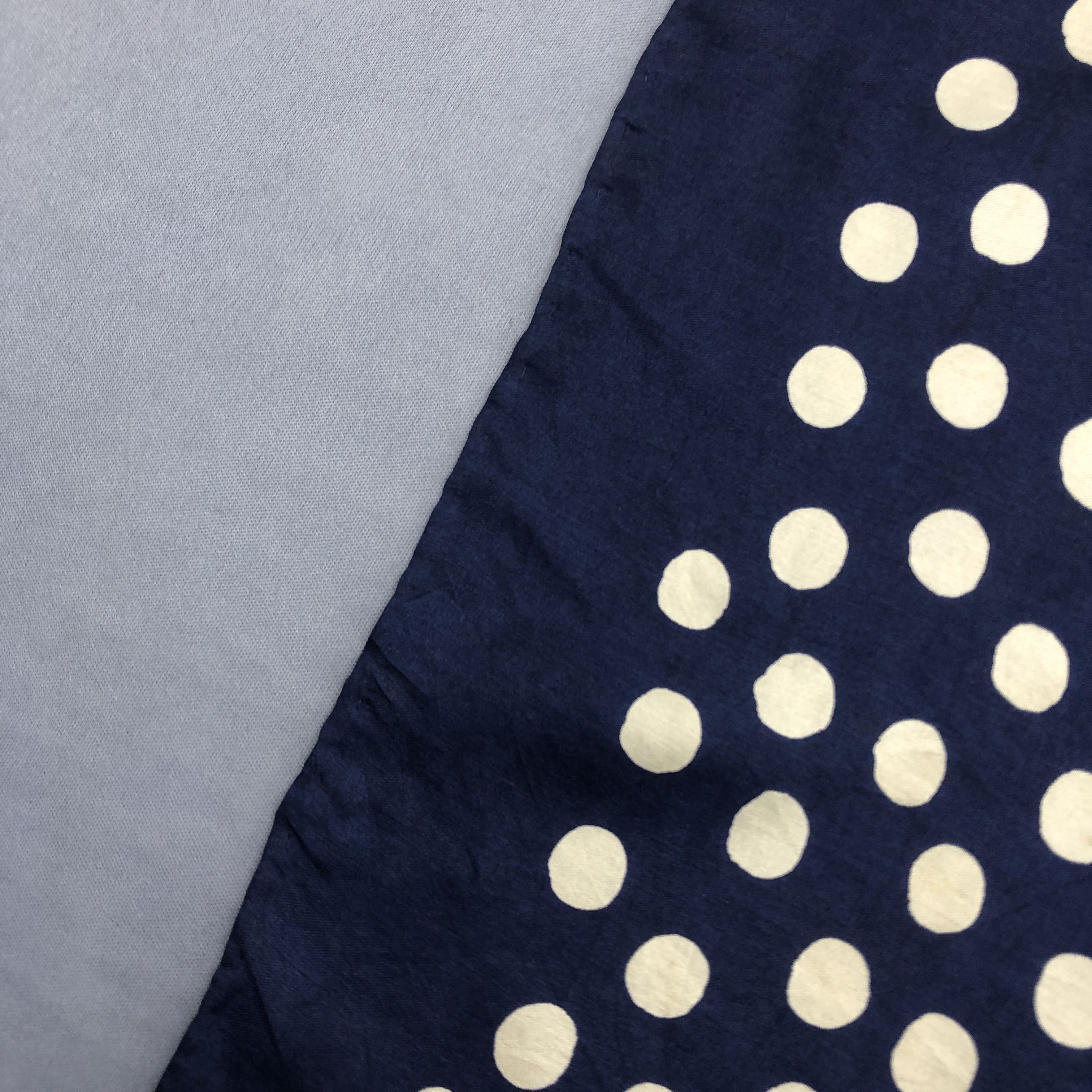 Other × Vintage Vintage Echo SILK Scarf Polka Dot Twill Stole Wraps Scarves Size ONE SIZE - 14 Thumbnail