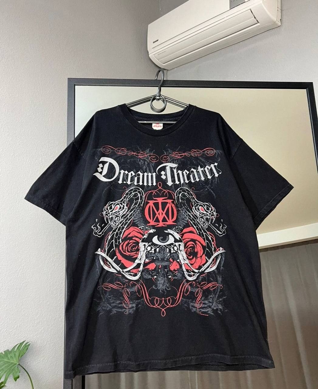 Band Tees × Vintage Fast Deal Dream Theater 00s Vintage Faded Rock Y2K Size US M / EU 48-50 / 2 - 1 Thumbnail