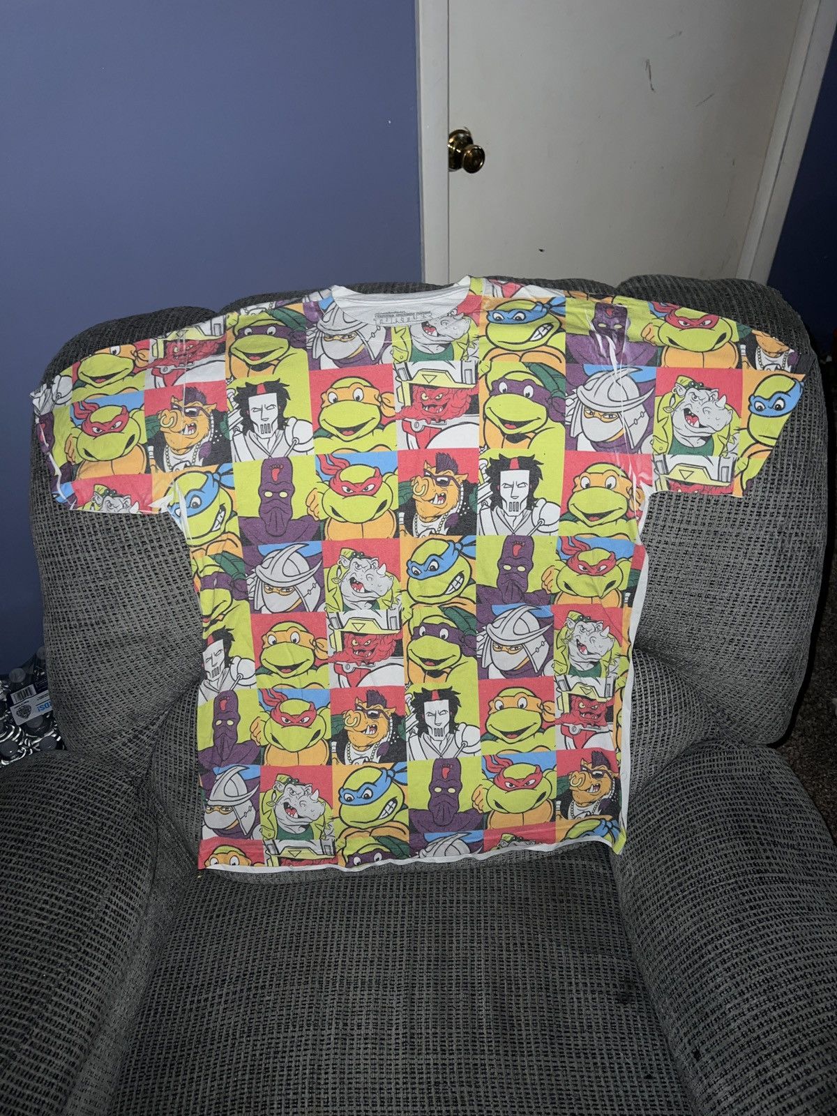 Nickelodeon Nickelodeon Teenage Mutant Ninja Turtles All-Over Tee Size US L / EU 52-54 / 3 - 1 Thumbnail
