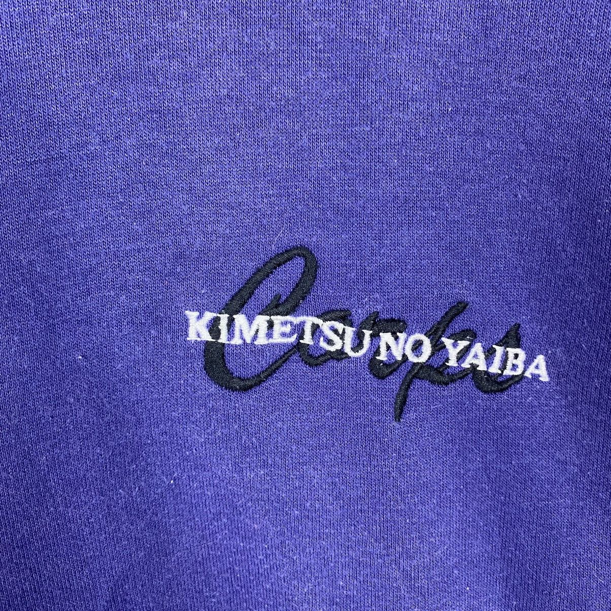 Japanese Brand Kimetsu No Yaiba Hoodie Big Logo Cartoon Streetwear Size US L / EU 52-54 / 3 - 16 Thumbnail