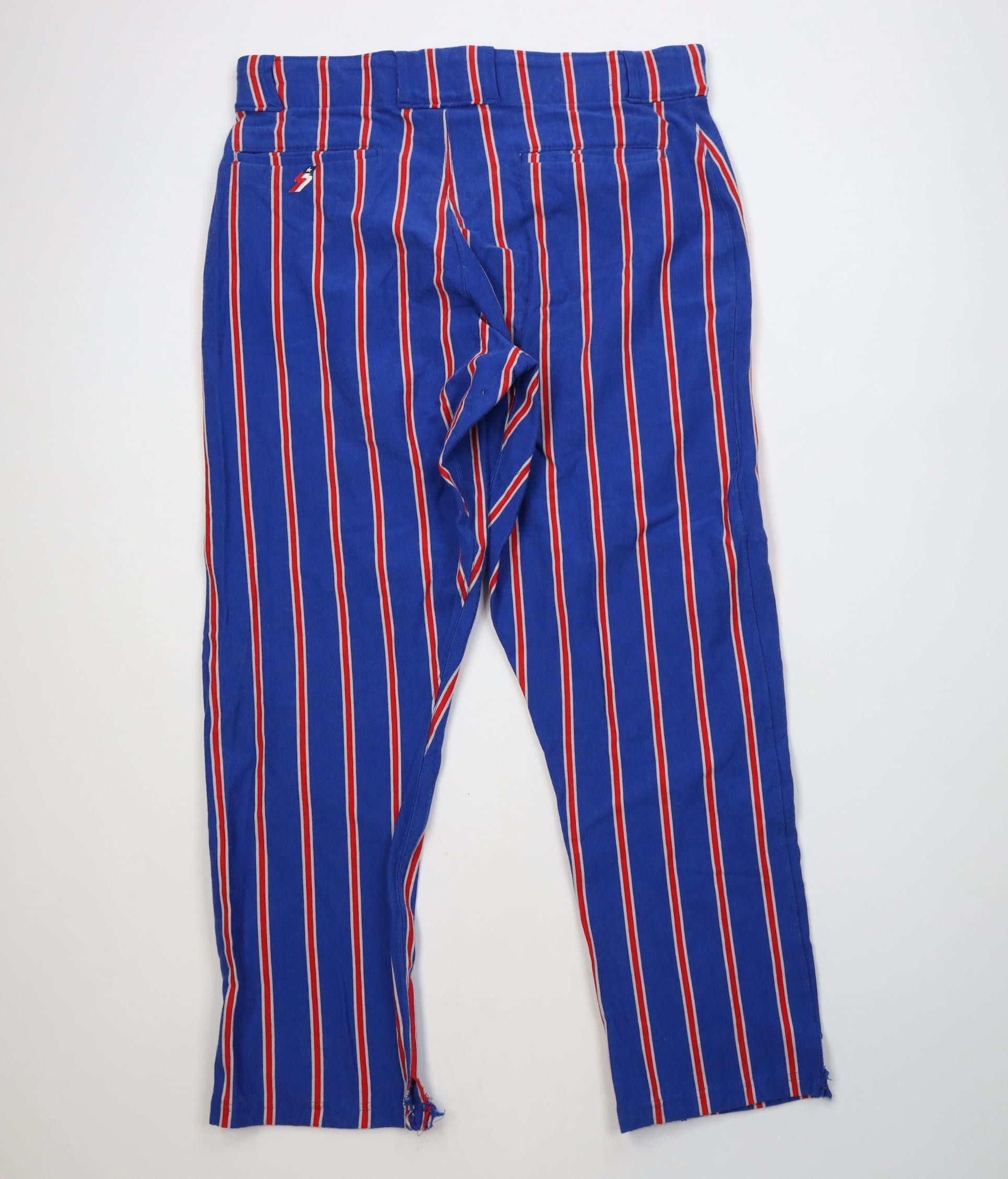 Vintage Vintage 90s Buffalo Bills Football Striped Baseball Pants Size US 40 / EU 56 - 10 Thumbnail