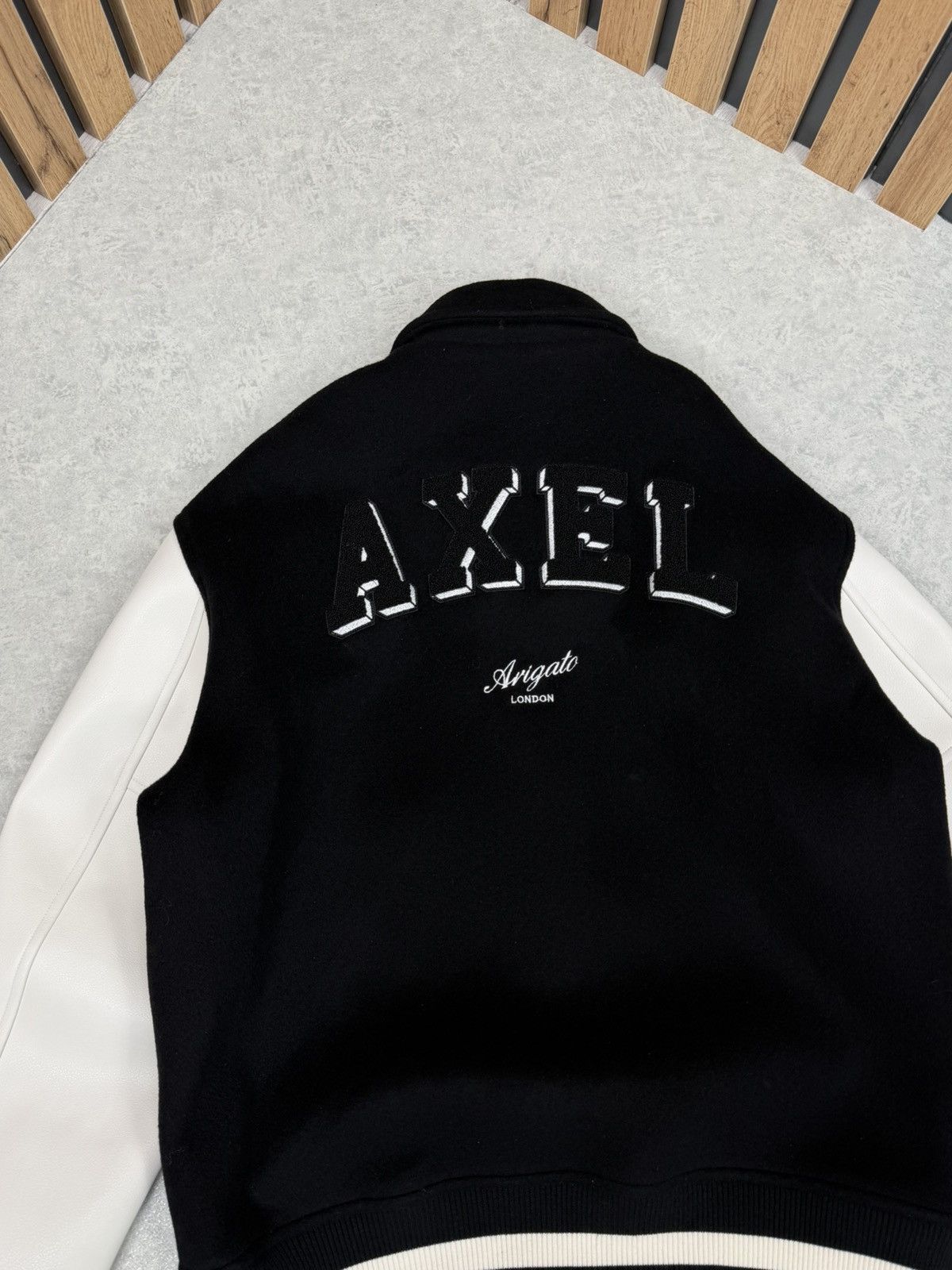 Axel Arigato Axel Arigato illusion Varsity Bomber Jacket Size L Size US L / EU 52-54 / 3 - 10 Thumbnail