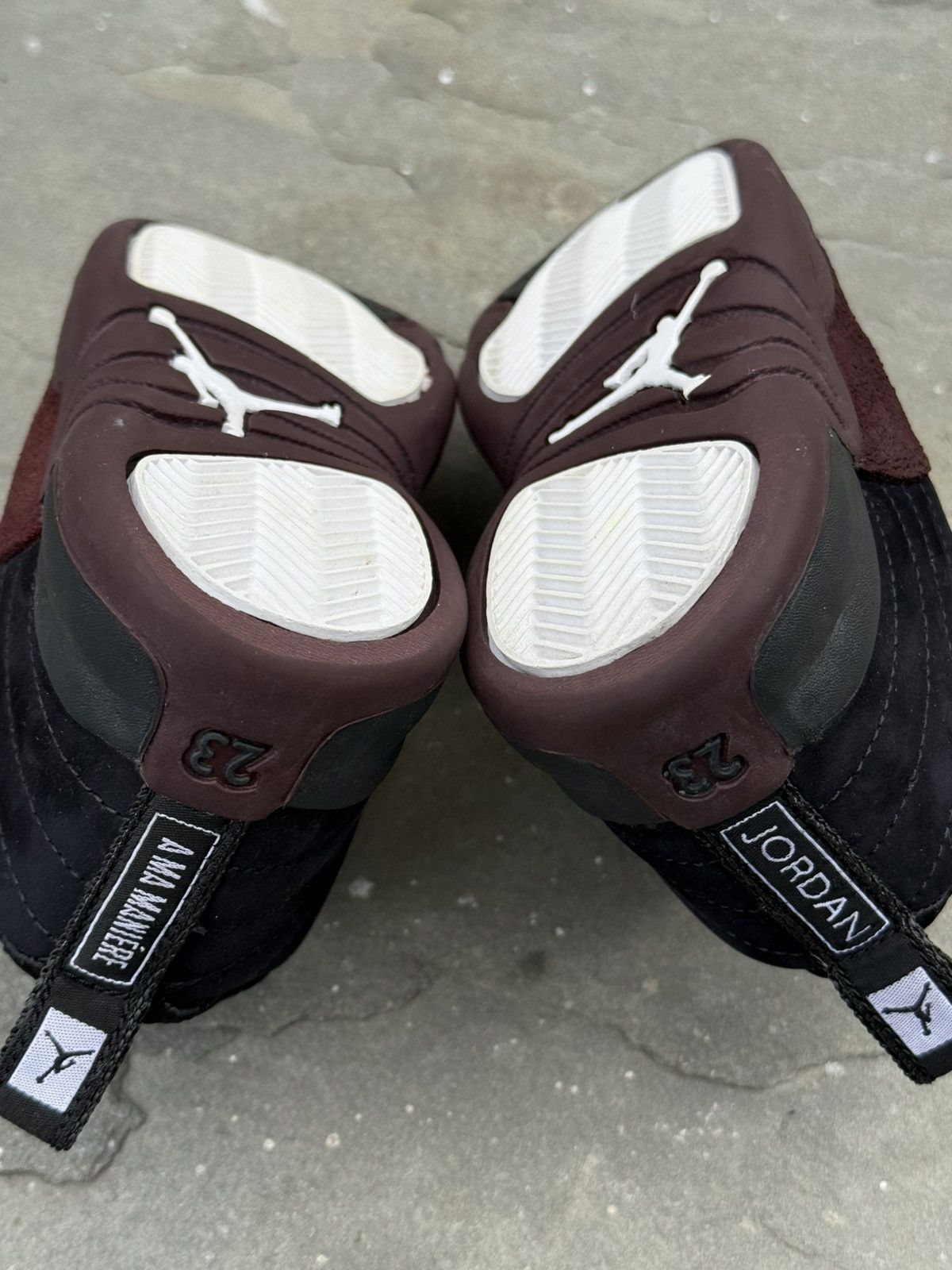 A Ma Maniere × Jordan Brand Jordan 12 Retro A Ma Maniére Black (PS) 10c Size US 5 / EU 37 - 9 Thumbnail