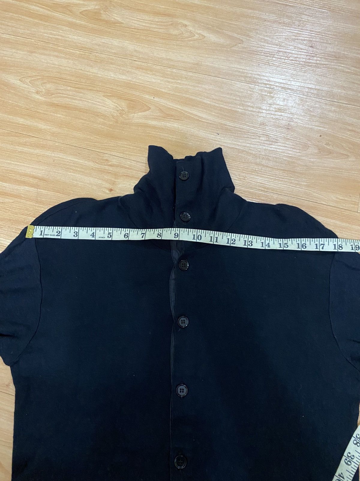 Yohji Yamamoto Yohji Yamamoto Pour Homme Minimalist Collar Shirt Size US M / EU 48-50 / 2 - 11 Thumbnail