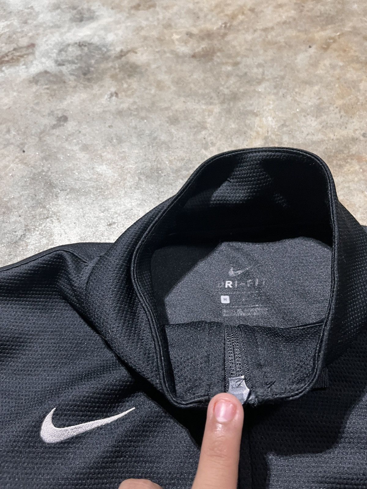 Nike × Vintage VINTAGE NIKE SINGLE SWOOSH ZIP UP Size US M / EU 48-50 / 2 - 3 Thumbnail