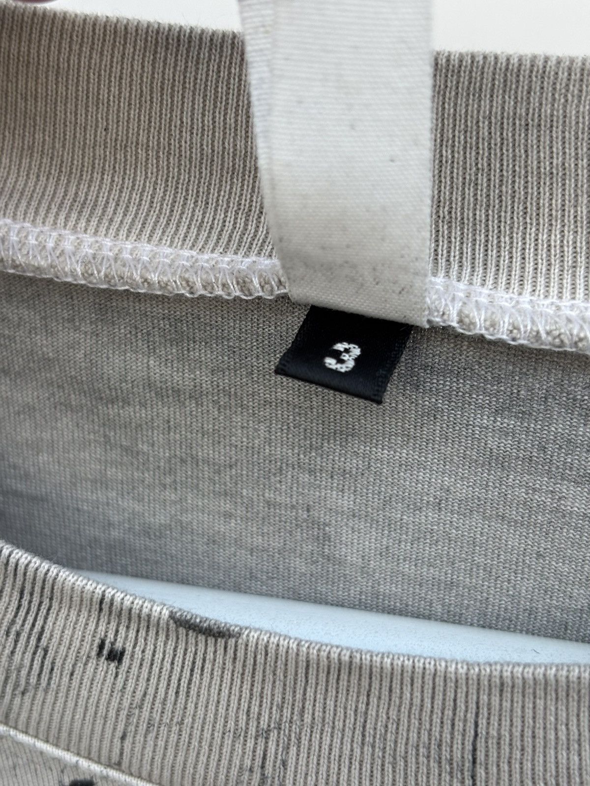 Kazuyuki Kumagai Attachment SAMPLE Brushed Stroke Washed T-shirt Size US L / EU 52-54 / 3 - 12 Thumbnail