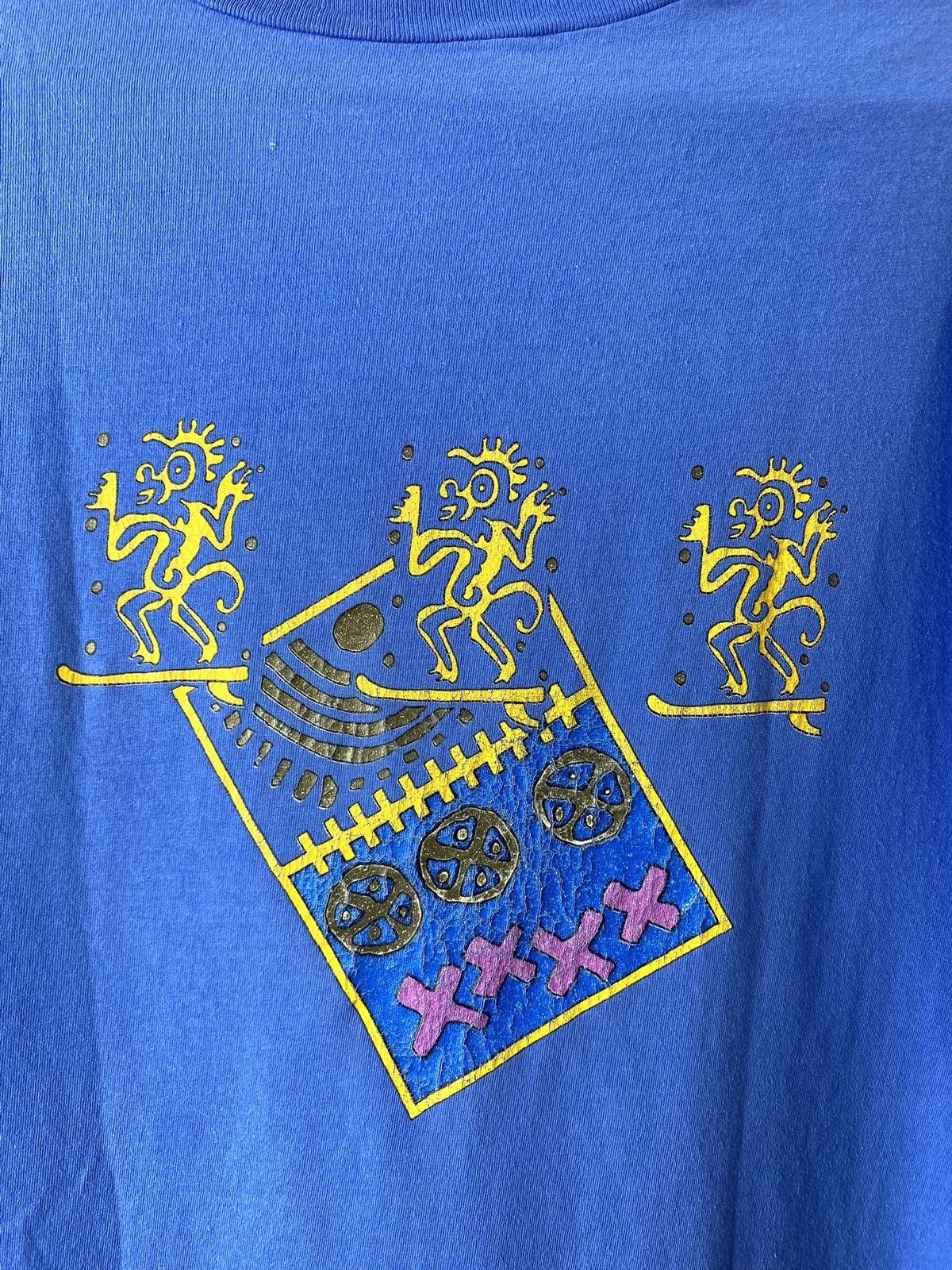 Vintage Vintage 1990’s Hom Surf Style T Shirt Size US XL / EU 56 / 4 - 10 Thumbnail