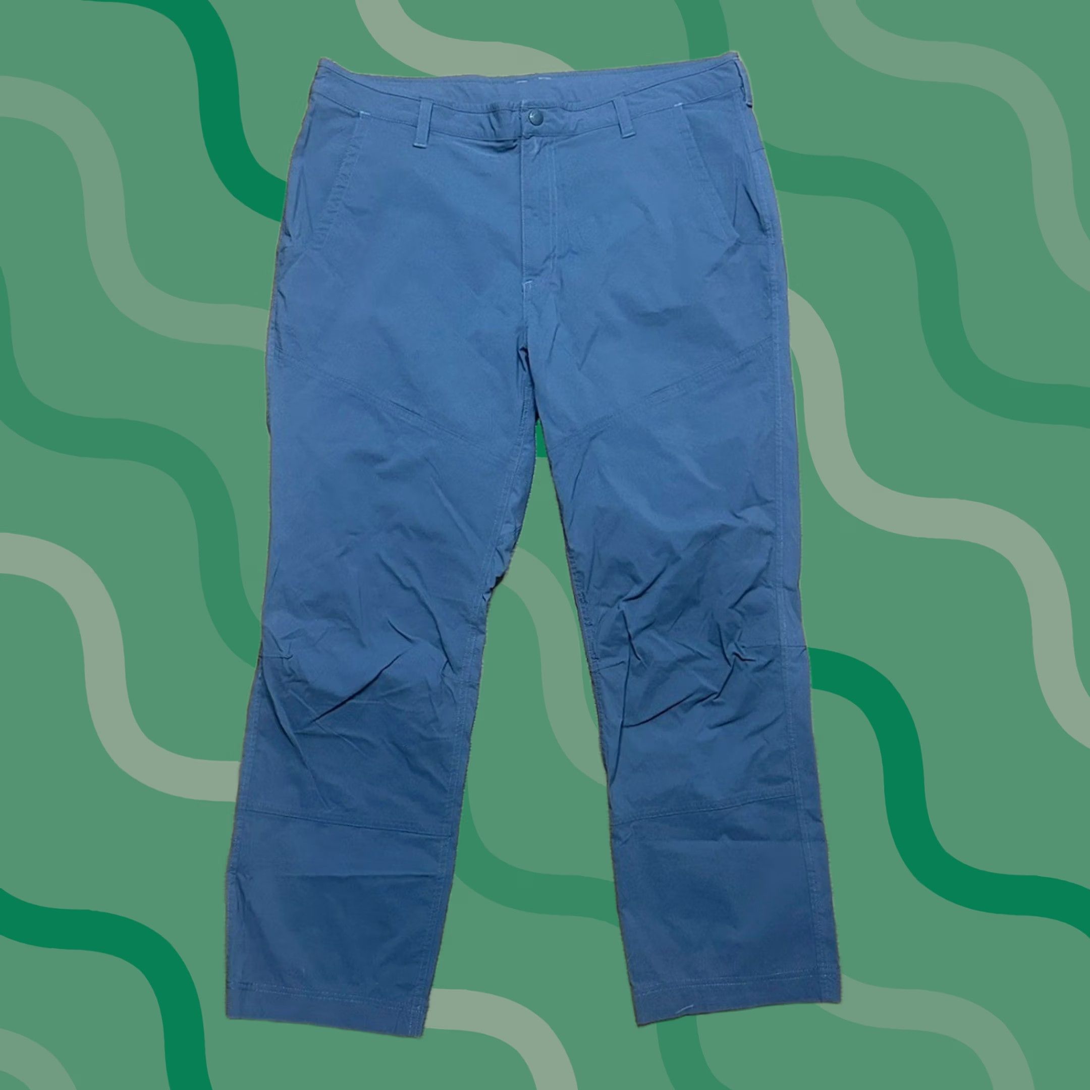 Mountain Hardwear Mountain Hardwear Basin Trek Hiking Performance Pants 36x28 Blue Men's Sz Size US 36 / EU 52 - 1 Thumbnail