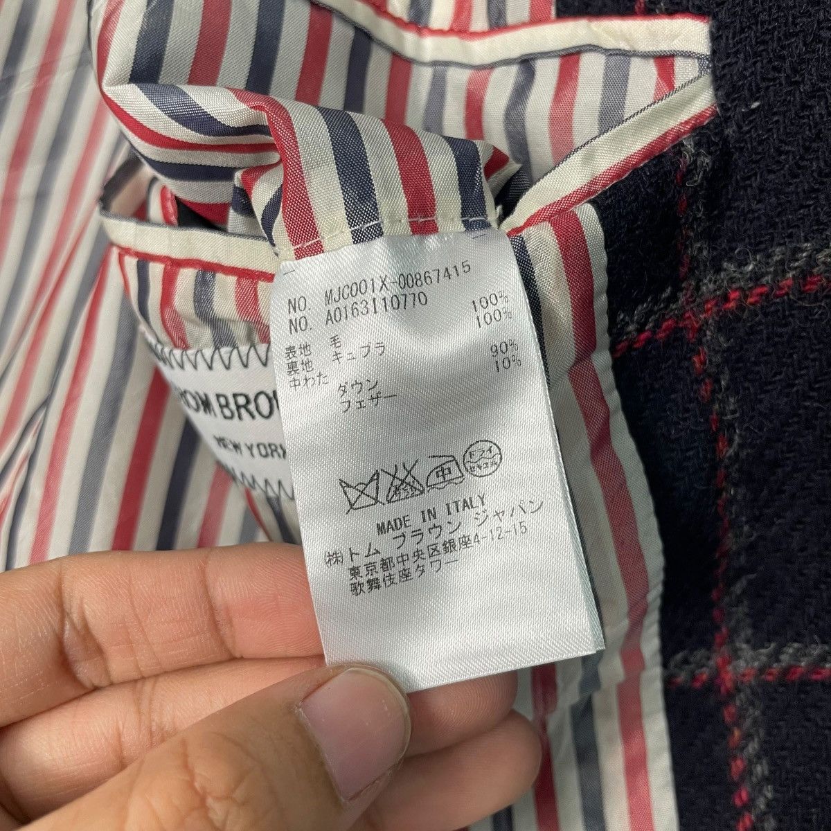 Thom Browne Thom Browne Wool Tartan Casual Jacket Size US M / EU 48-50 / 2 - 18 Thumbnail