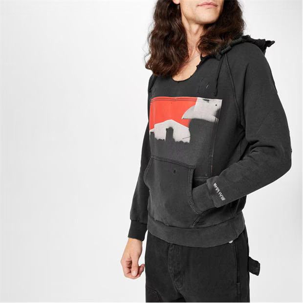 1017 ALYX 9SM o1g2r1mq0824 Destroy Hoodie in Black Size US S / EU 44-46 / 1 - 3 Thumbnail