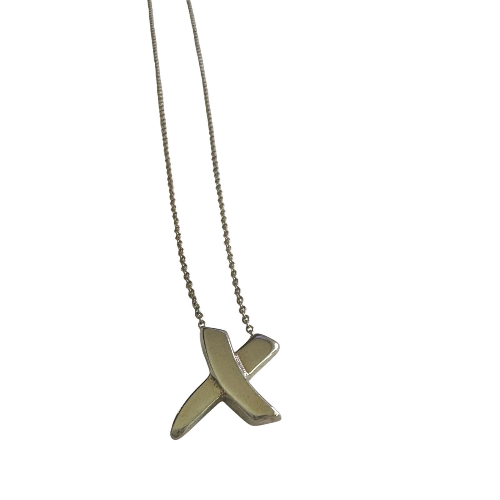 Tiffany & Co. Tiffany & Co. Paloma Picasso Graffiti X Necklace Sterling Size ONE SIZE - 12 Thumbnail