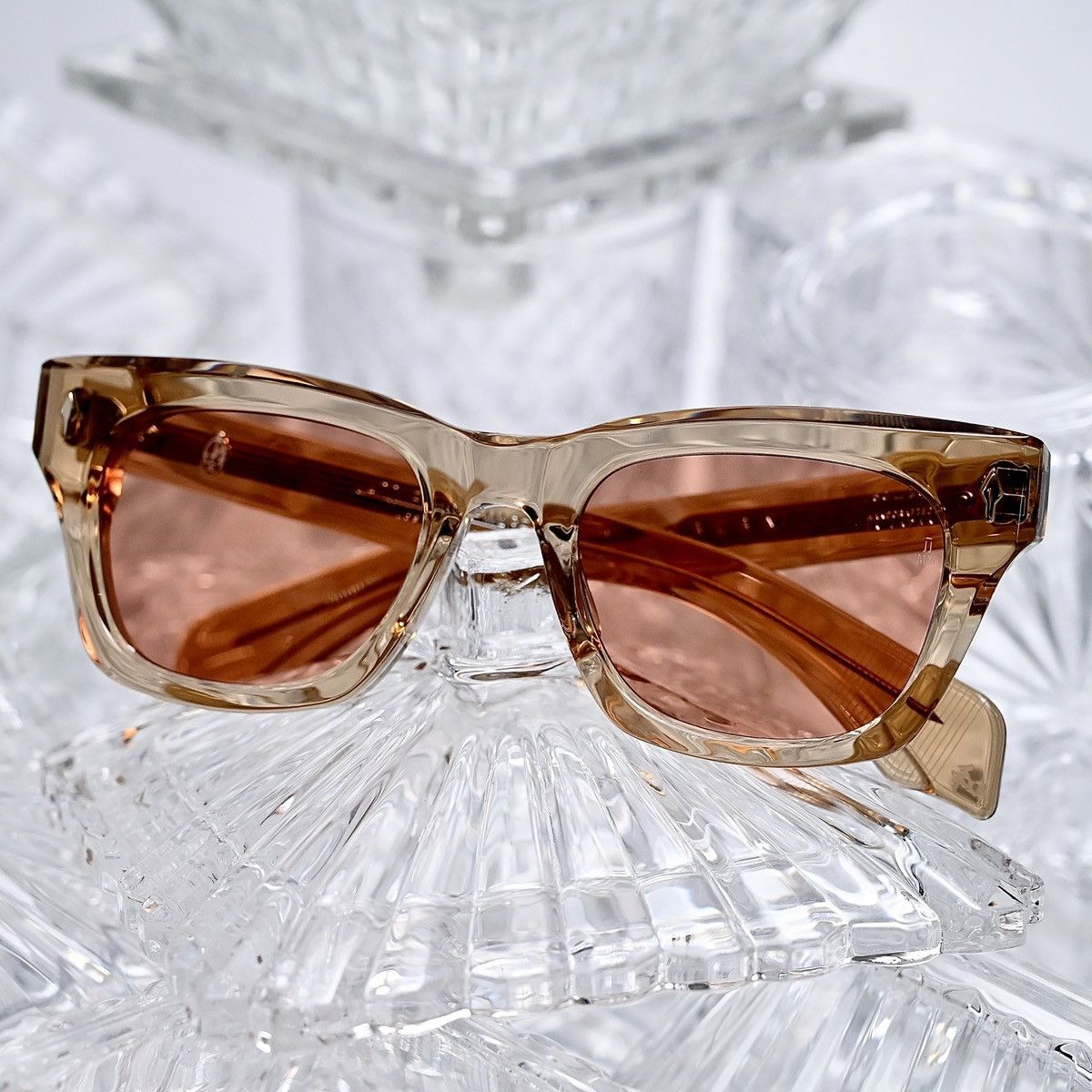 Jacques Marie Mage JACQUES MARIE MAGE JMM DEALAN TAN SUNGLASSES Size ONE SIZE - 1 Thumbnail