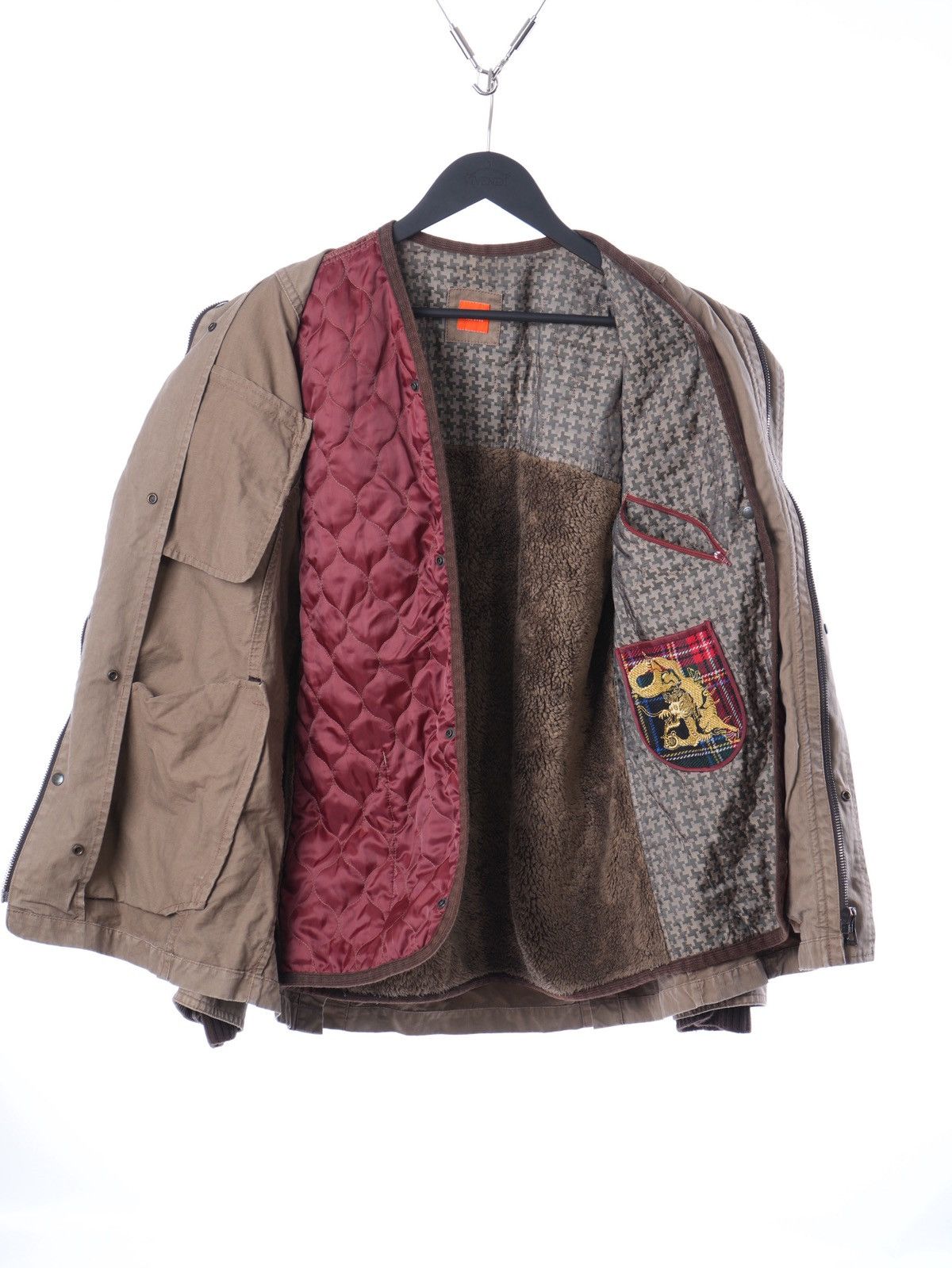 Hugo Boss Hugo Boss 90s Vintage Mens Bomber Jacket Lined L Size US L / EU 52-54 / 3 - 10 Thumbnail