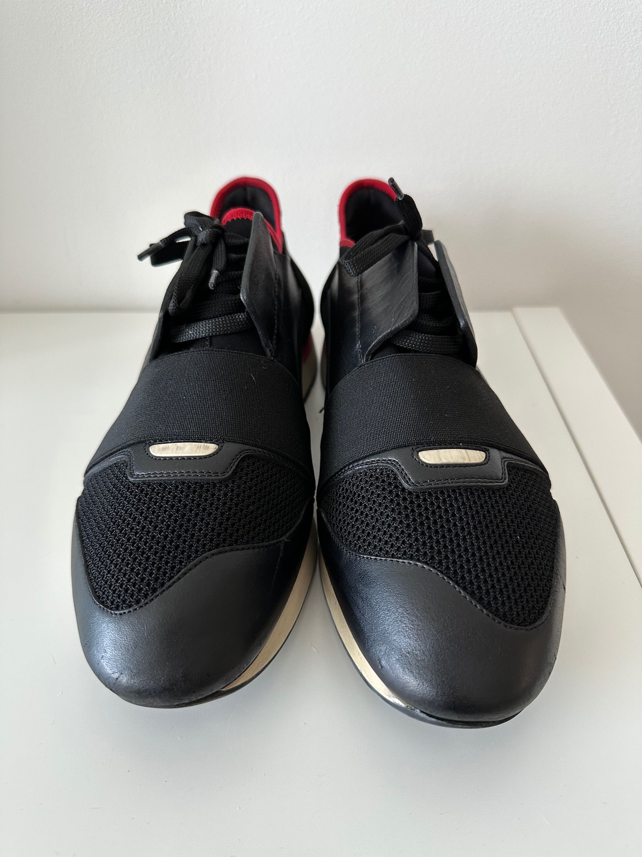 Balenciaga BALENCIAGA Race sneakers low top Size US 10.5 / EU 43-44 - 6 Thumbnail