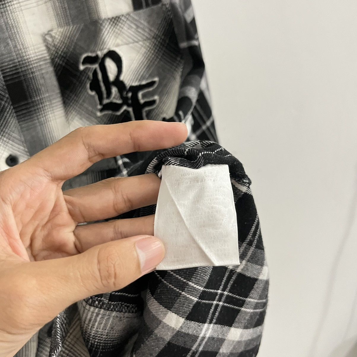 Japanese Brand Sureve Flannel 3 Tone Unique Button Up Size US M / EU 48-50 / 2 - 6 Thumbnail
