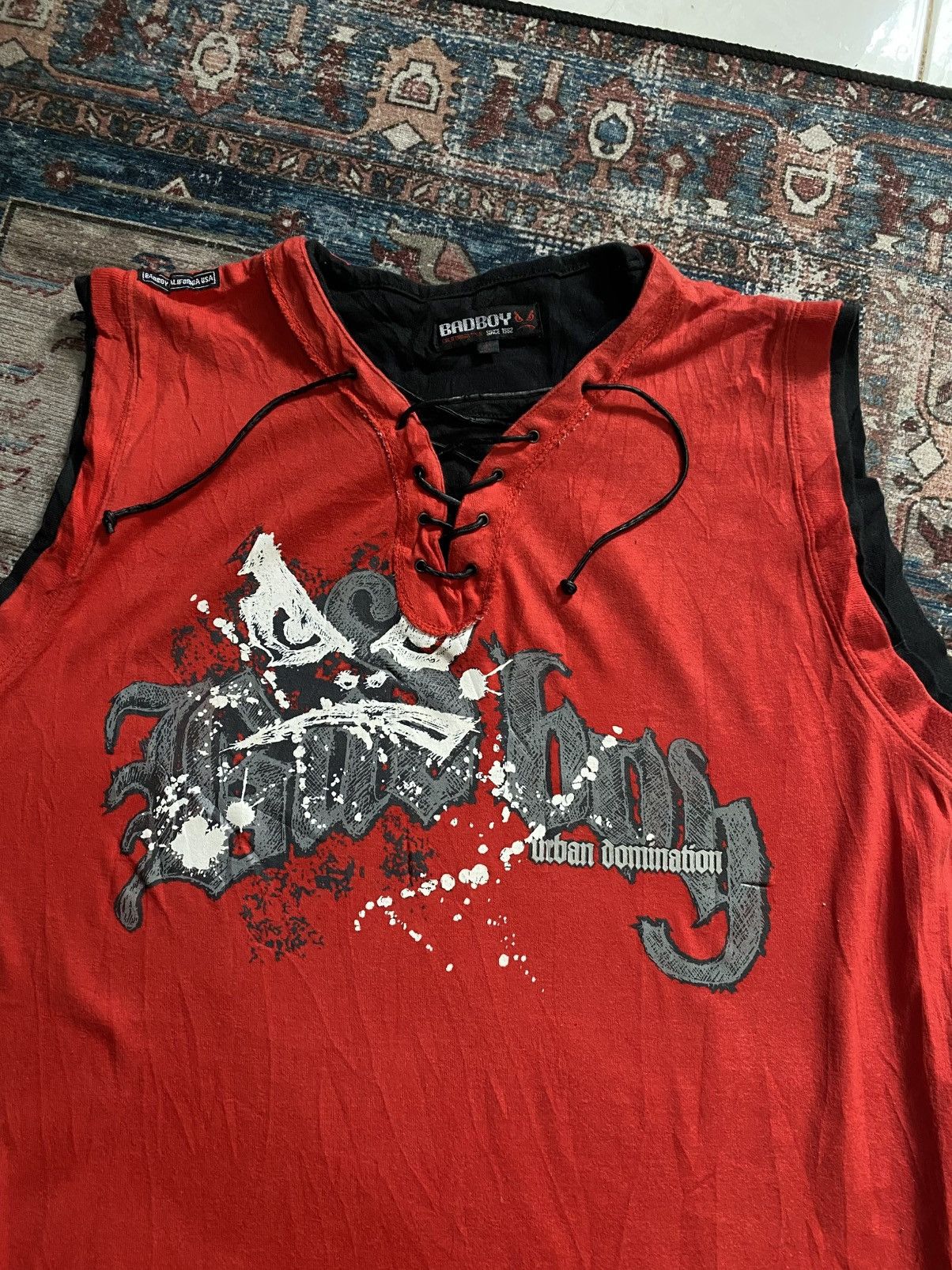 Japanese Brand Bad boy urban Domination rope tank Size US L / EU 52-54 / 3 - 2 Thumbnail