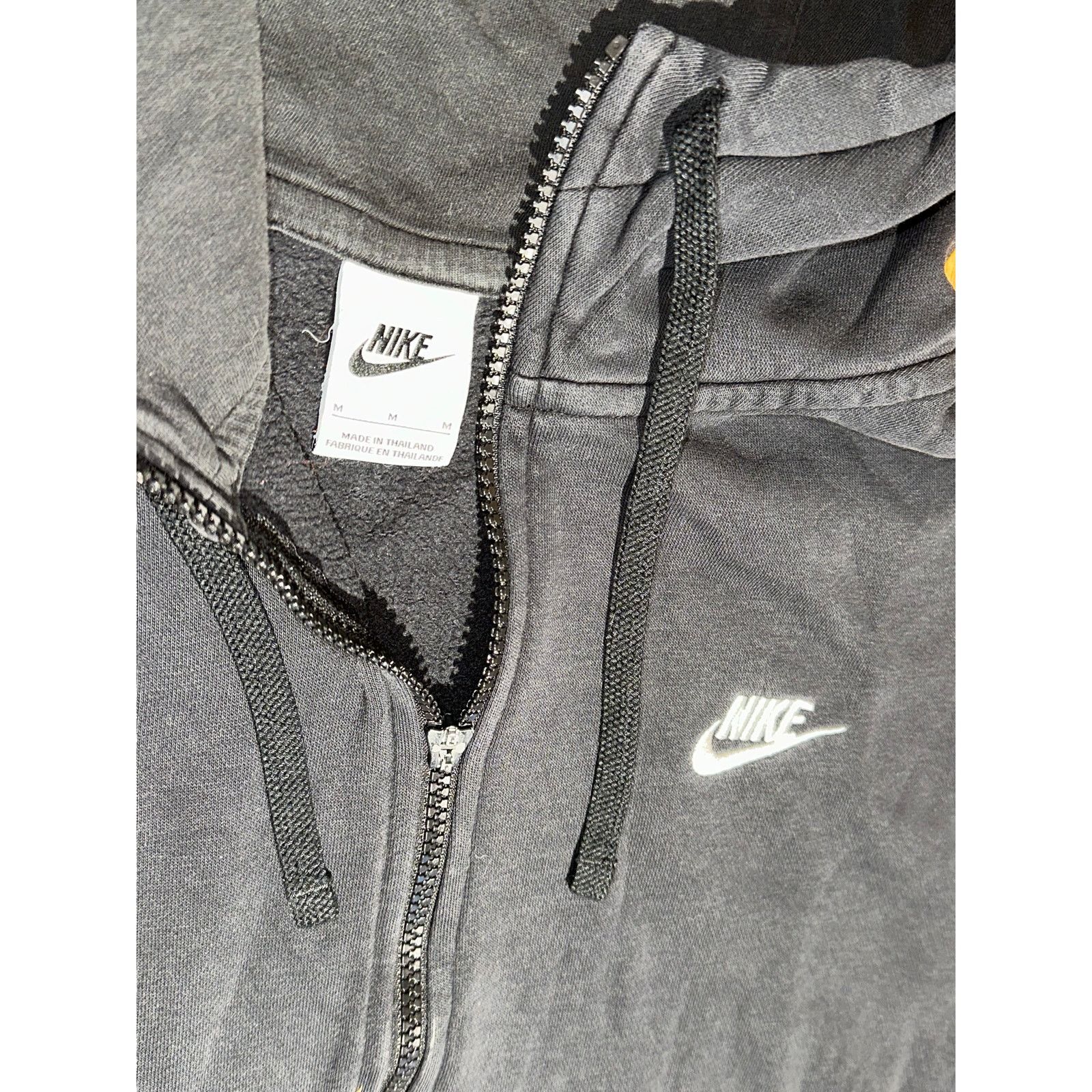 Nike Nike Black Zip Up Hoodie Size Medium Size US M / EU 48-50 / 2 - 6 Thumbnail