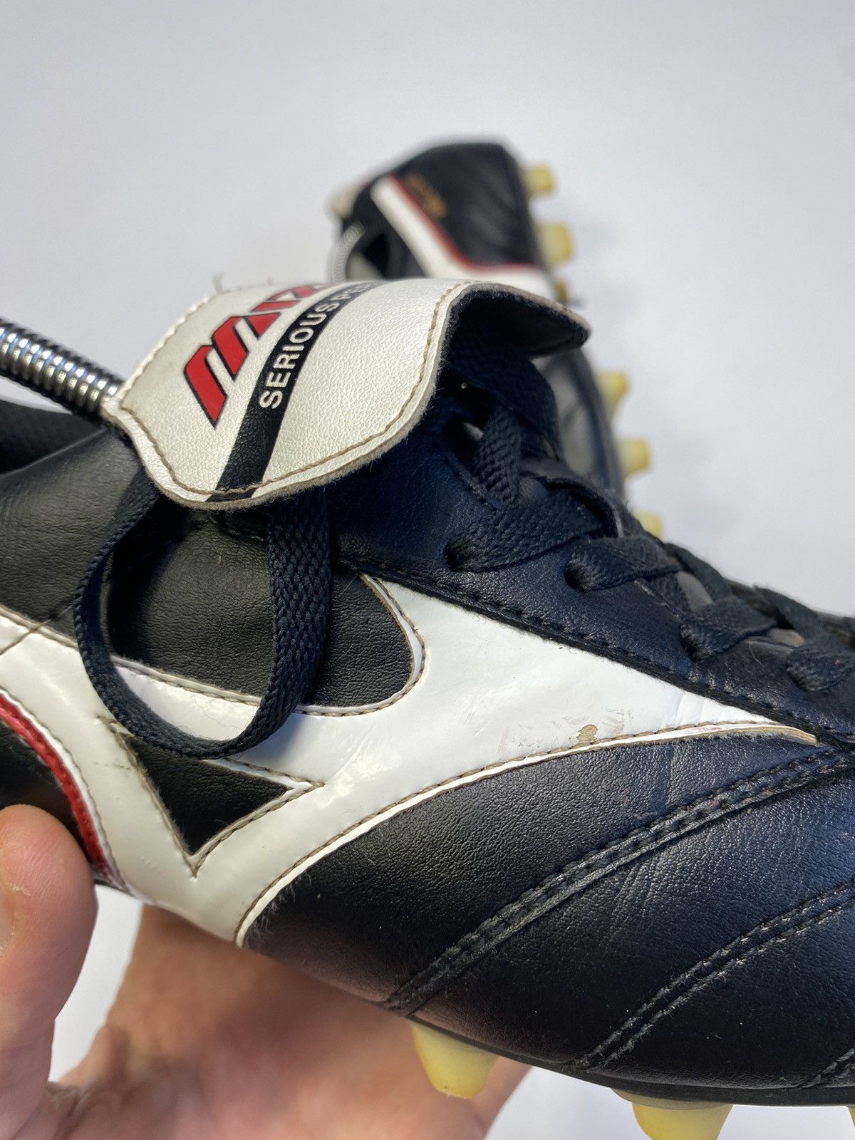 Mizuno Vintage Mizuno MRL club leather cleats football shoes Size US 8.5 / EU 41-42 - 6 Thumbnail