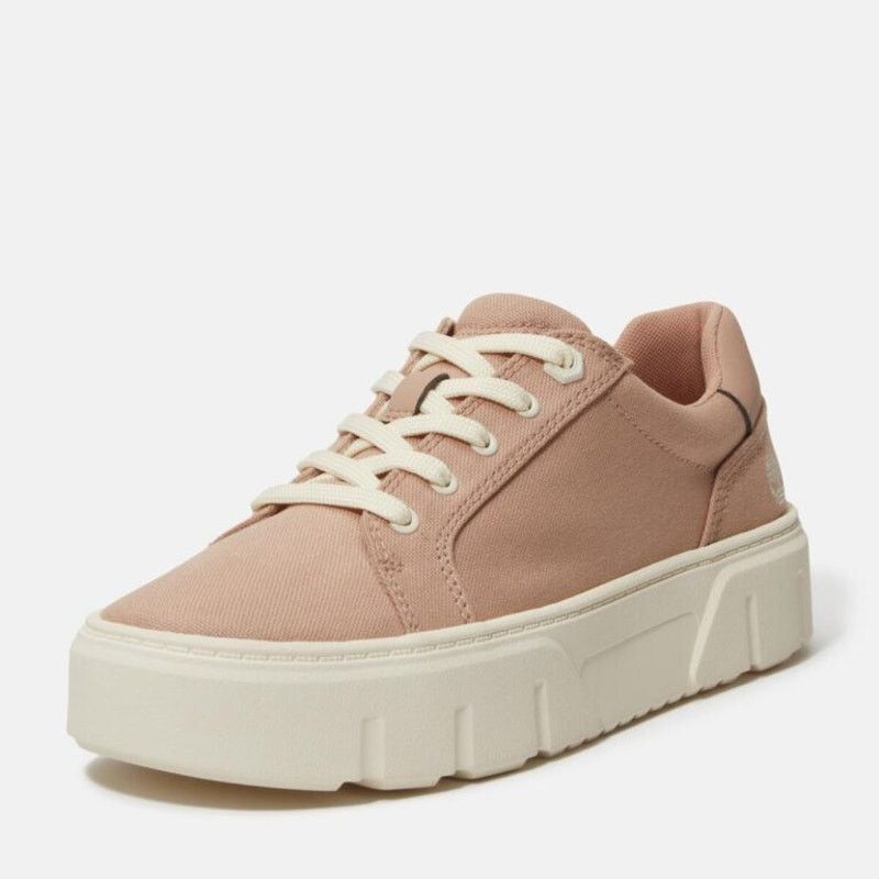 Timberland TIMBERLAND WOMEN'S 9 LAUREL COURT LOW LACE SNEAKER LT BEIGE Size US 9 / IT 39 - 8 Thumbnail