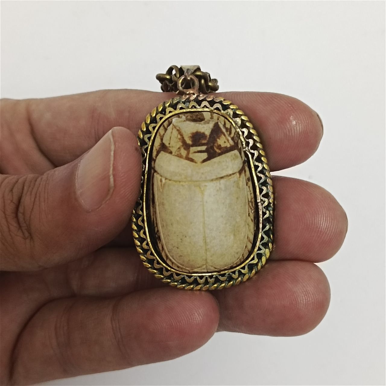 Handmade Ancient Egyptian Pharaonic Style Necklace Pharaonic Amulet Size ONE SIZE - 3 Thumbnail