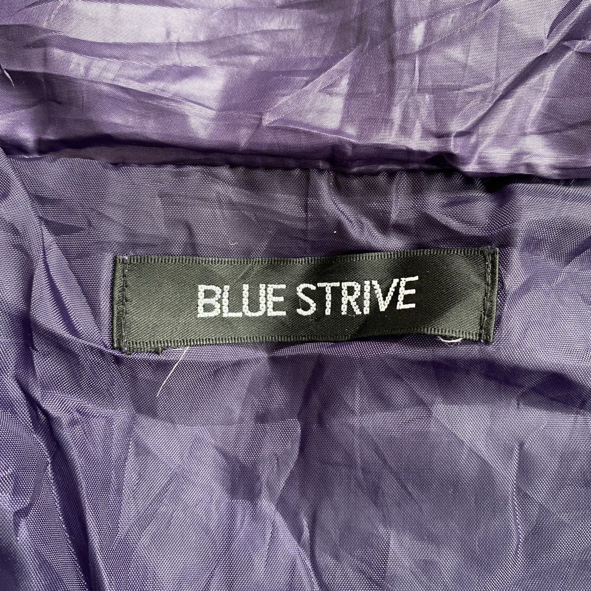 If Six Was Nine 2000s Blue Strive Purpel Vkei Style Fur Hoodie Jacket Size US M / EU 48-50 / 2 - 8 Thumbnail