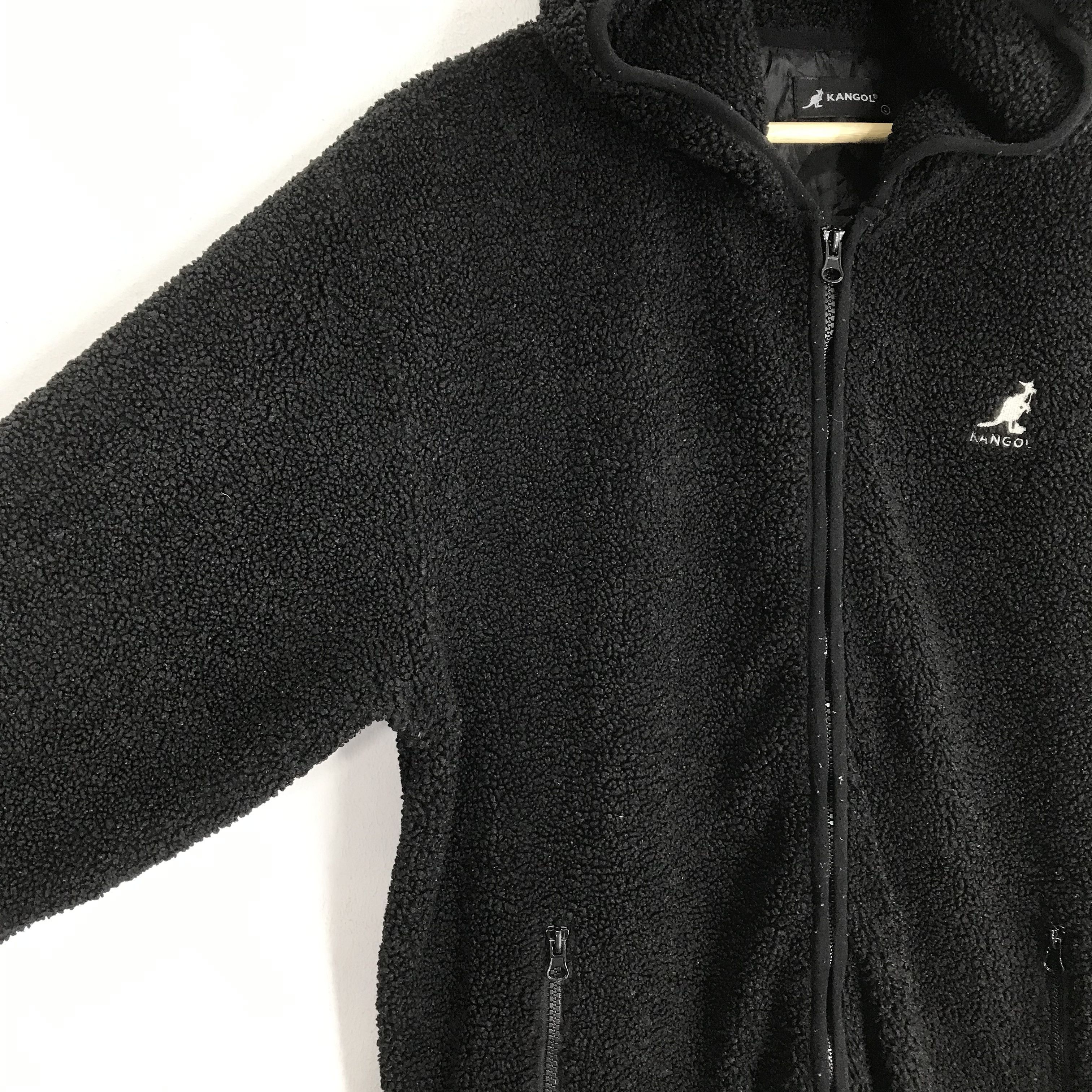 Japanese Brand Vintage Kangol Thermolite Fleece Casual Zipper Hoodie Size US L / EU 52-54 / 3 - 5 Thumbnail