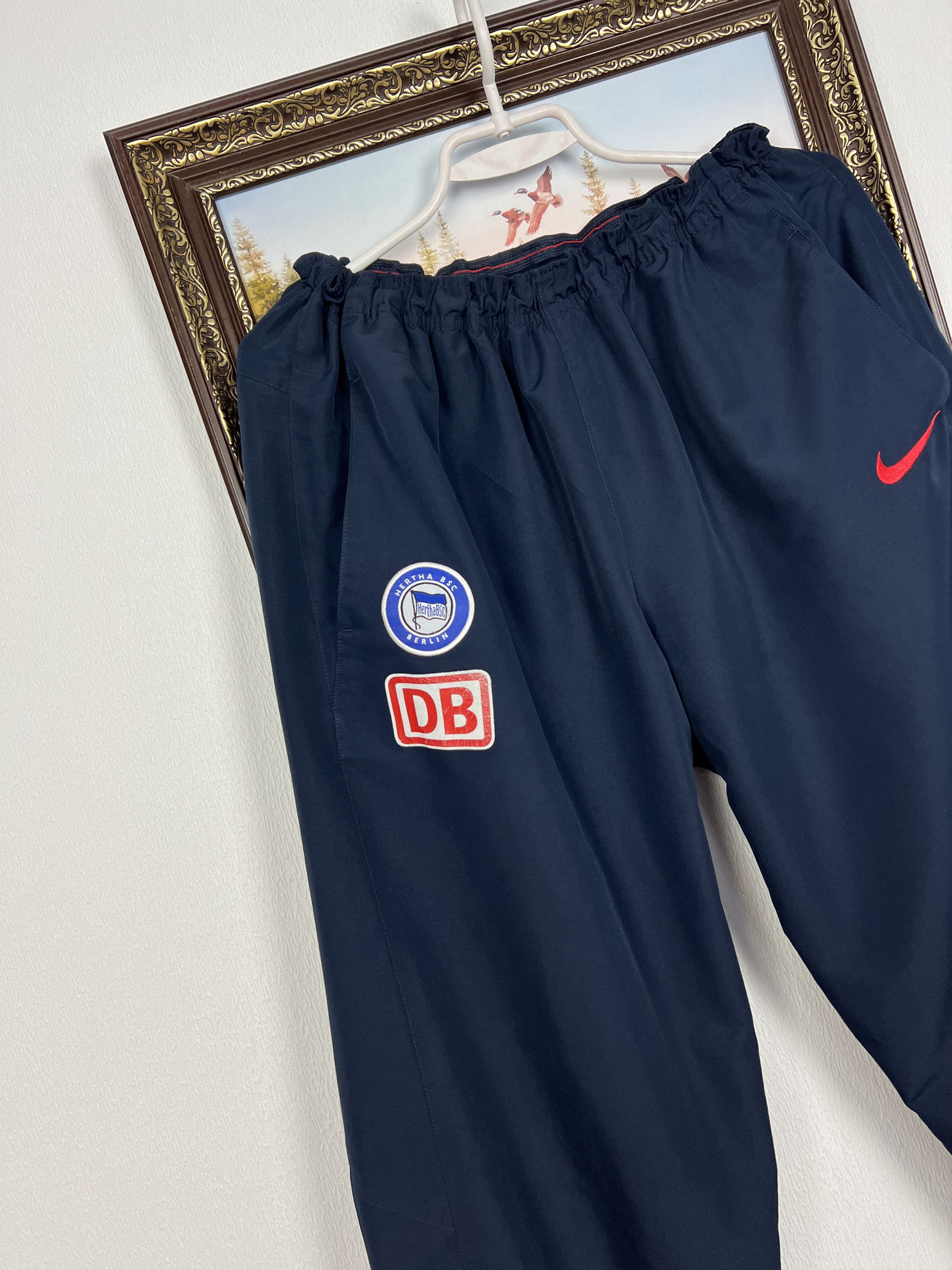 Nike Vintage Nike Hertha Berlin Football Pants Soccer XL Size US 36 / EU 52 - 2 Thumbnail