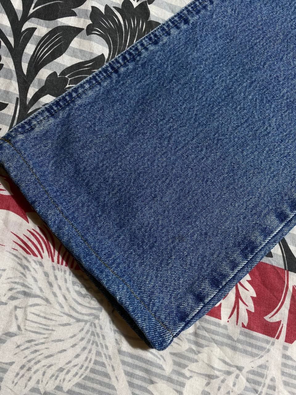 Japanese Brand Distressed Dirty Patchwork Flared Denim Jeans Crush Faded Size US 32 / EU 48 - 10 Thumbnail