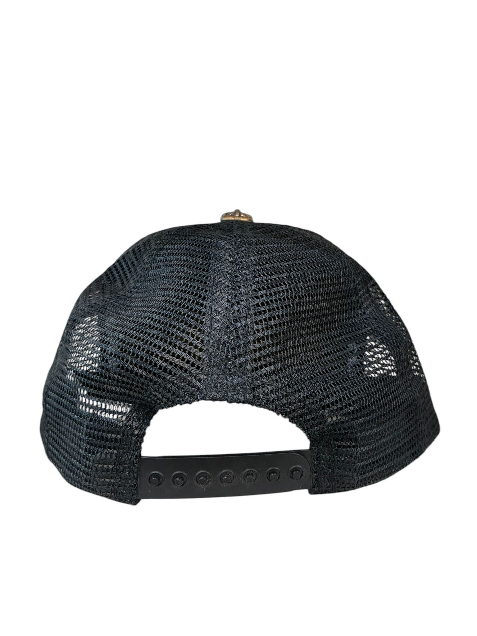 Chrome Hearts Chrome Hearts Cemetery Orange Cross Patch Trucker Hat Size ONE SIZE - 3 Thumbnail