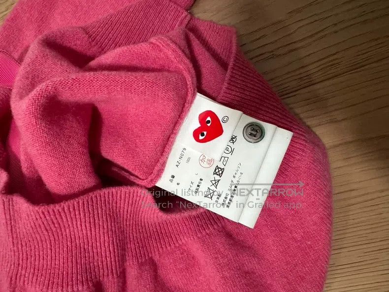 Comme des Garcons Comme Des Garcons Wool Knit Cardigan Size L / US 10 / IT 46 - 3 Thumbnail
