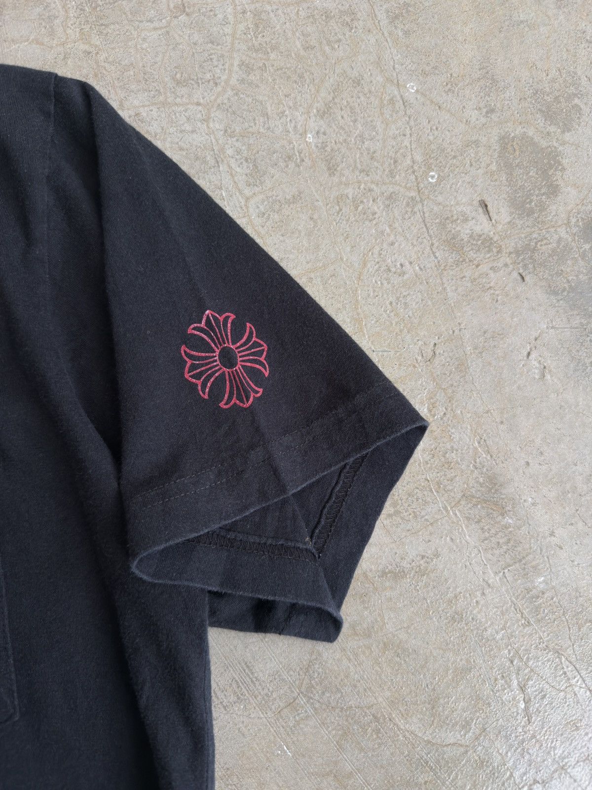 Chrome Hearts Chrome Hearts NYC Exclusive scroll logo tshirt black Size US M / EU 48-50 / 2 - 6 Thumbnail
