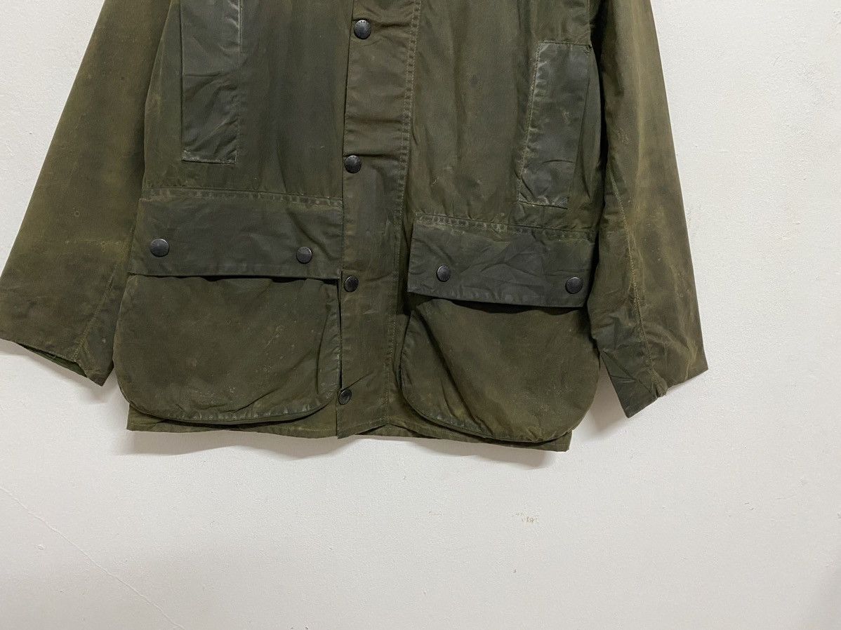 小物 BARBOUR BeauFort C40/102cm Barbour Border waxed jacket C40 / 102 CM - Vintage Store