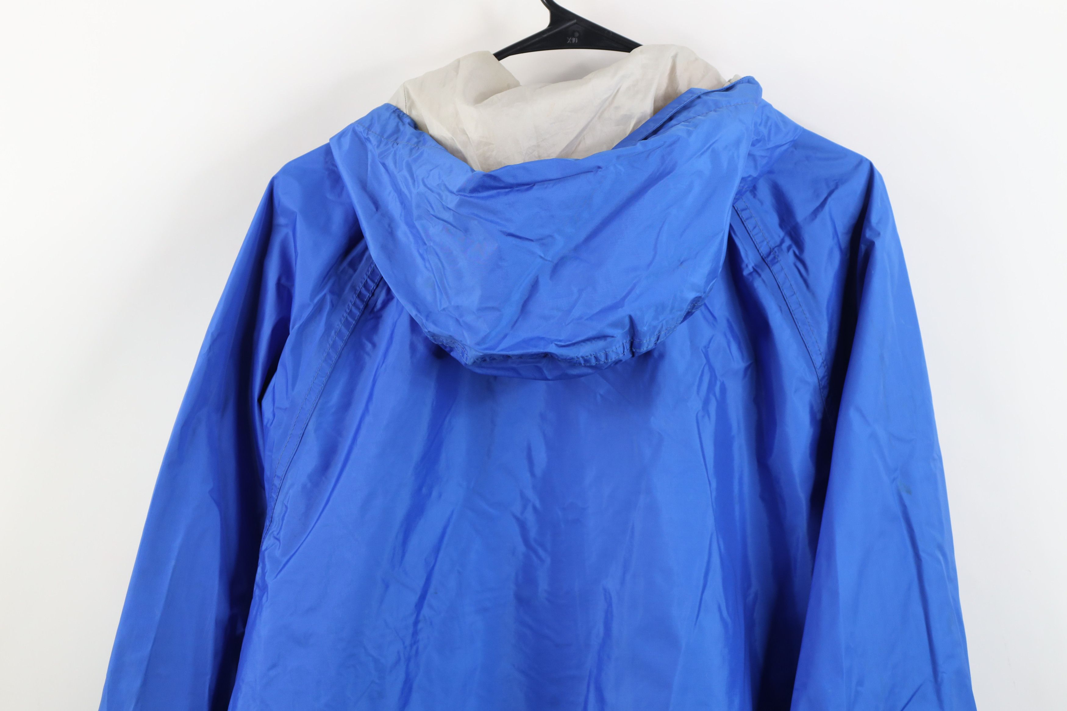 The North Face Vintage 90s The North Face Hooded Rain Jacket Blue USA Size US XL / EU 56 / 4 - 16 Thumbnail