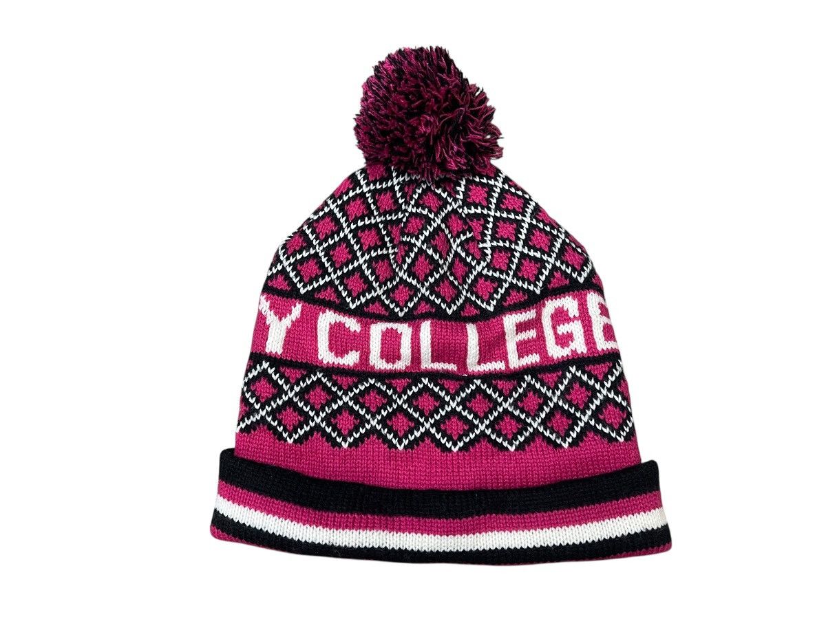 Other Vintage University College Aztec Beanie Hat Streetwear Size ONE SIZE - 2 Thumbnail